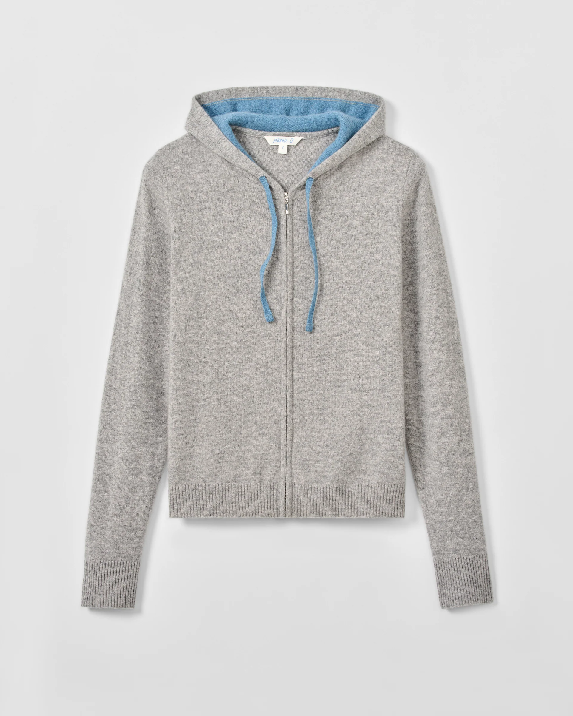Amanda Cashmere Full Zip Hooded Sweater - Image 6