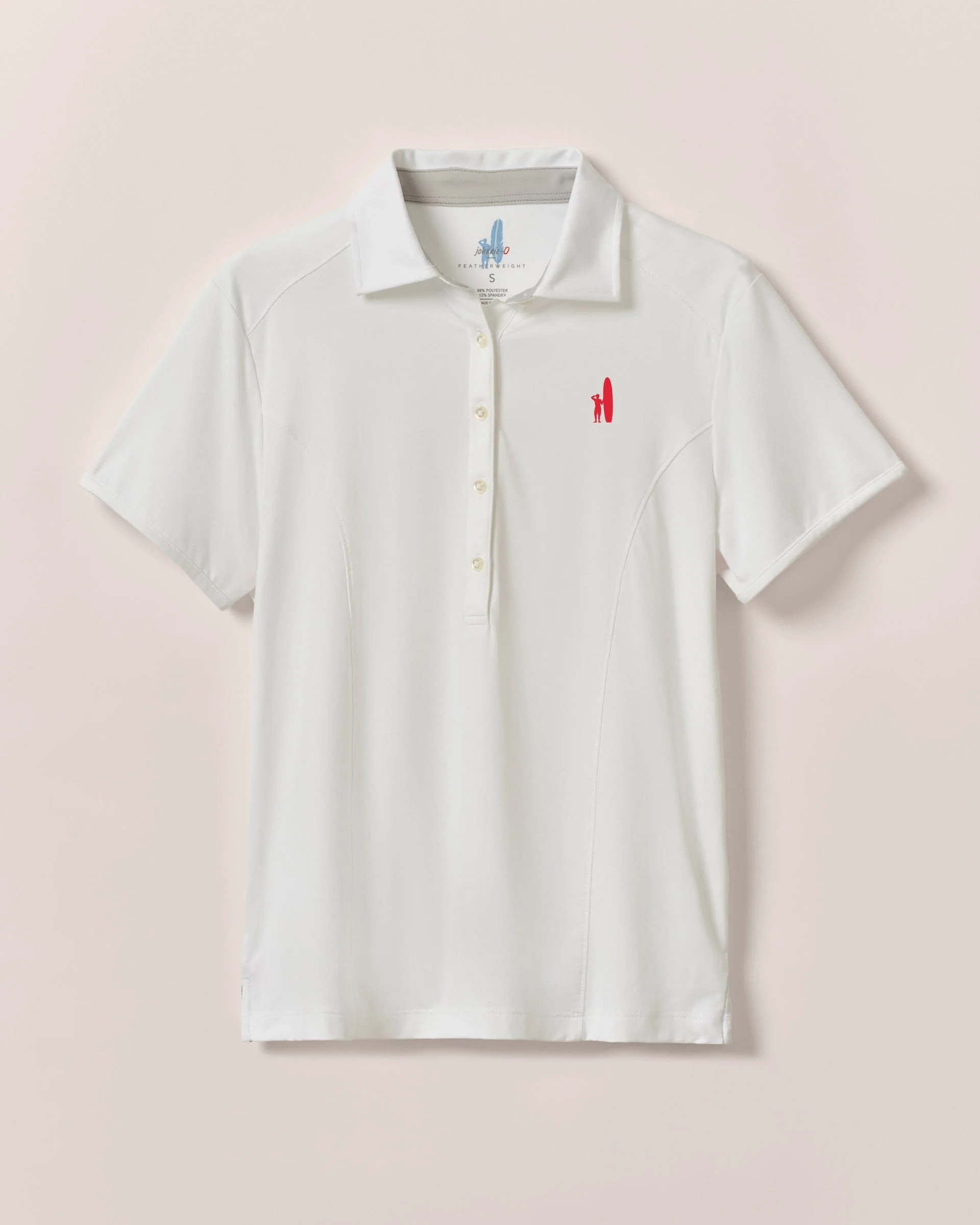 Women's Custom Surfer Logo Angela Performance Jersey Polo - Image 3