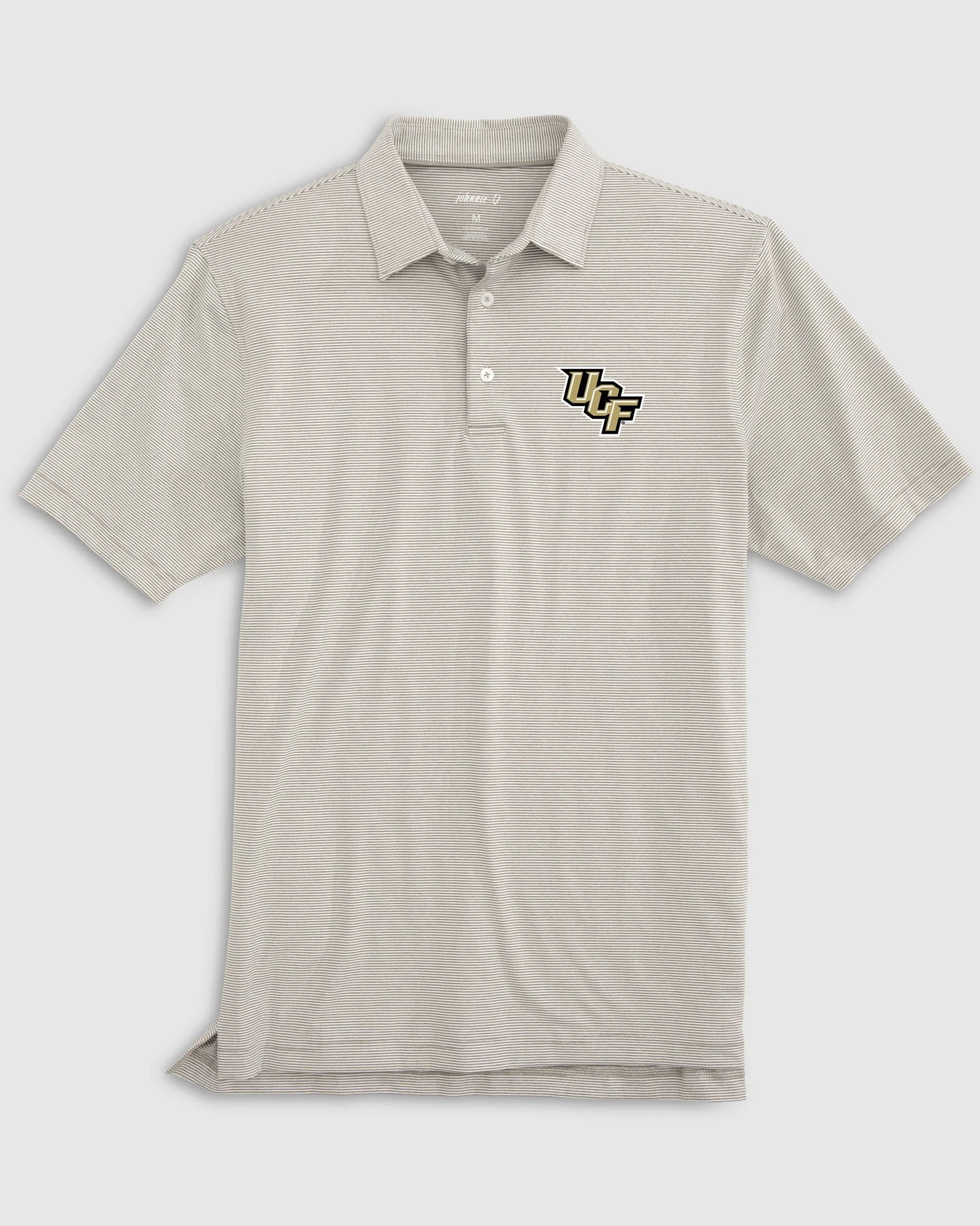 University of Central Florida Lyndonn Striped Jersey Performance Polo