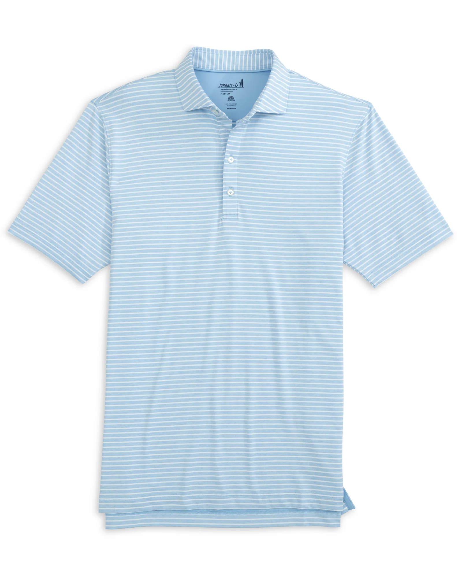 Clipperr Striped Jersey Performance Polo - Image 2