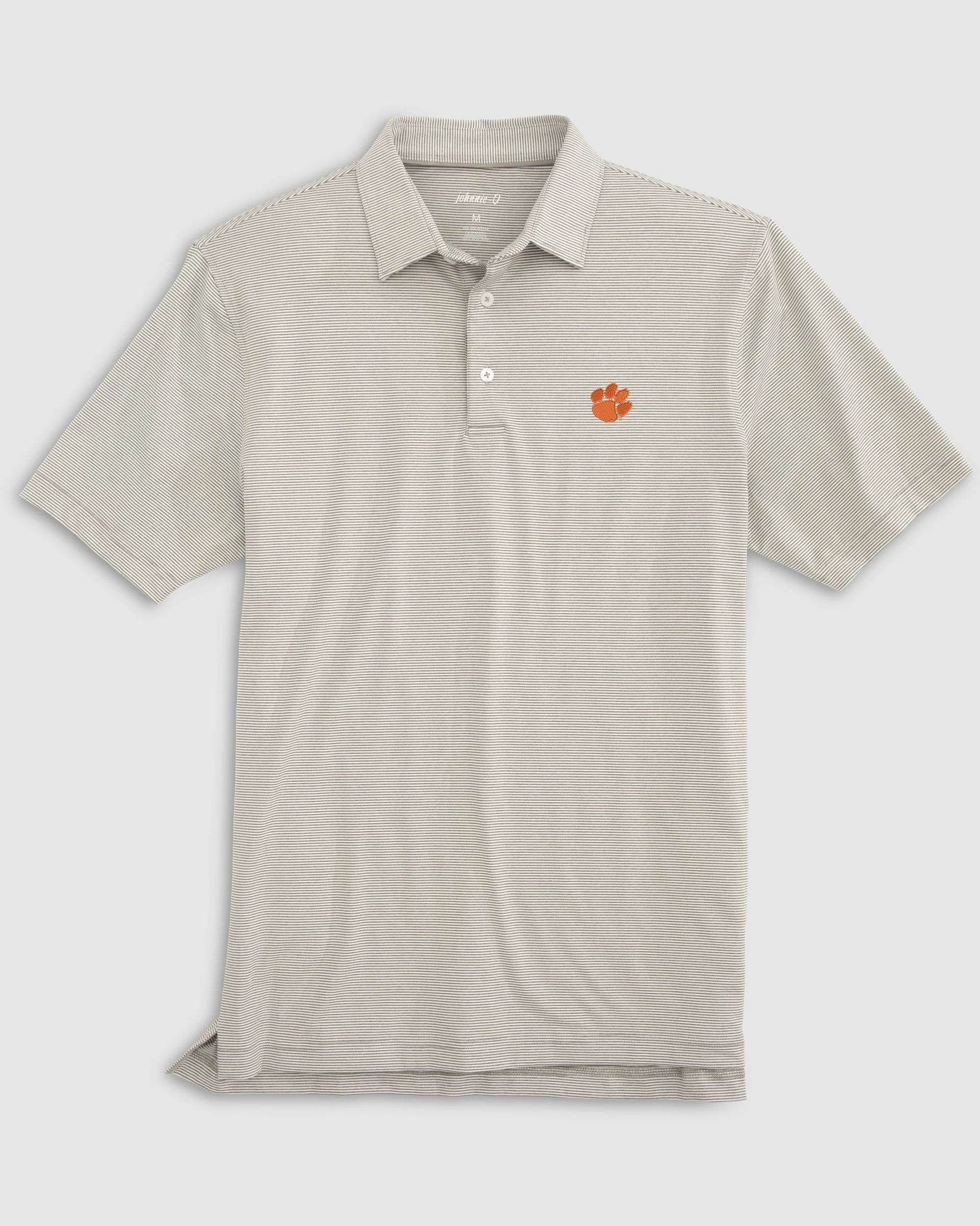 Clemson University Lyndonn Striped Performance Polo - Image 17