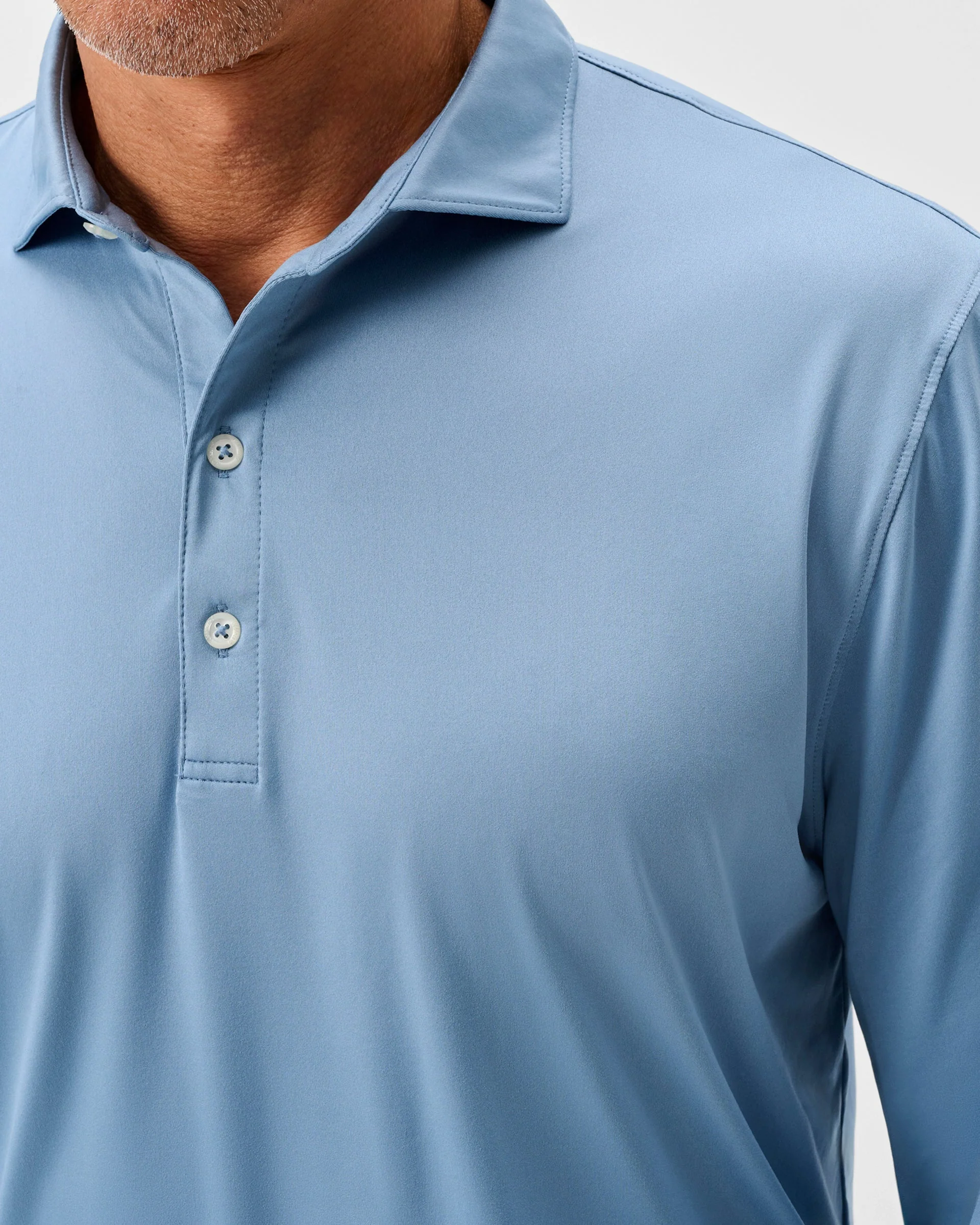 Performance Featherweight Long Sleeve Polo - Swing - Image 2