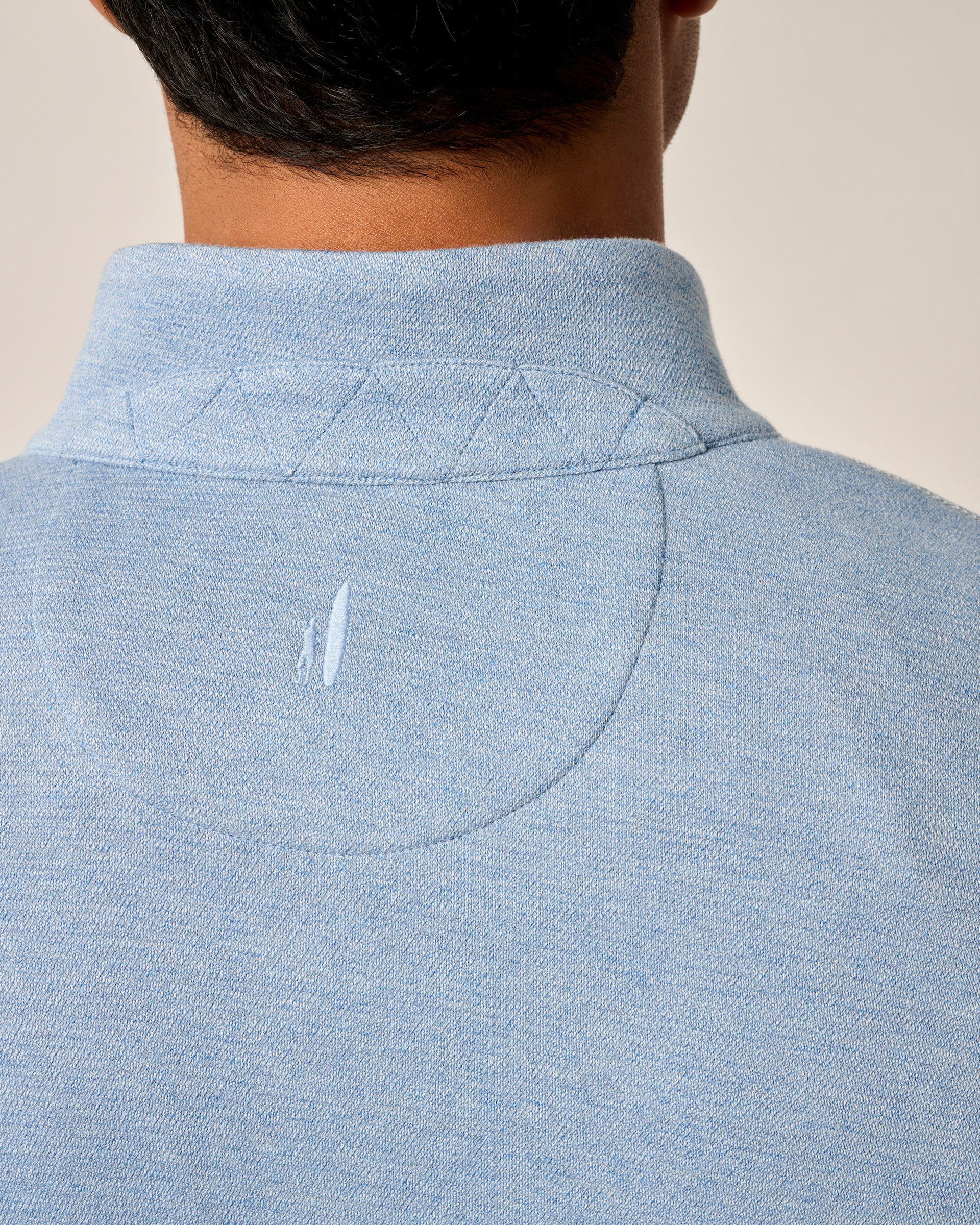 Hanks Lightweight Textured 1/4 Zip Pullover - Image 3