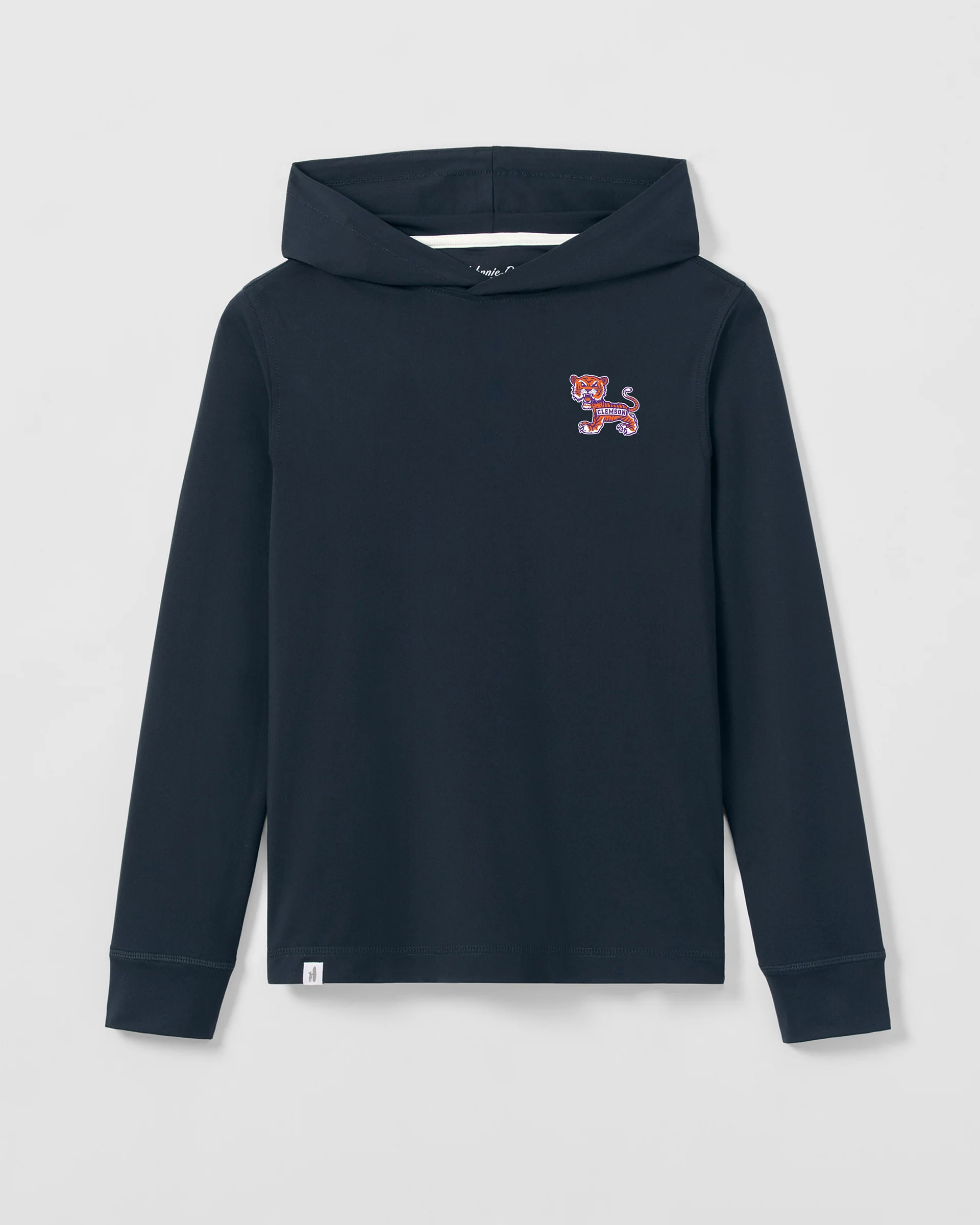 Clemson University Durant Jr. Long Sleeve Hooded T-Shirt - Vault Logo
