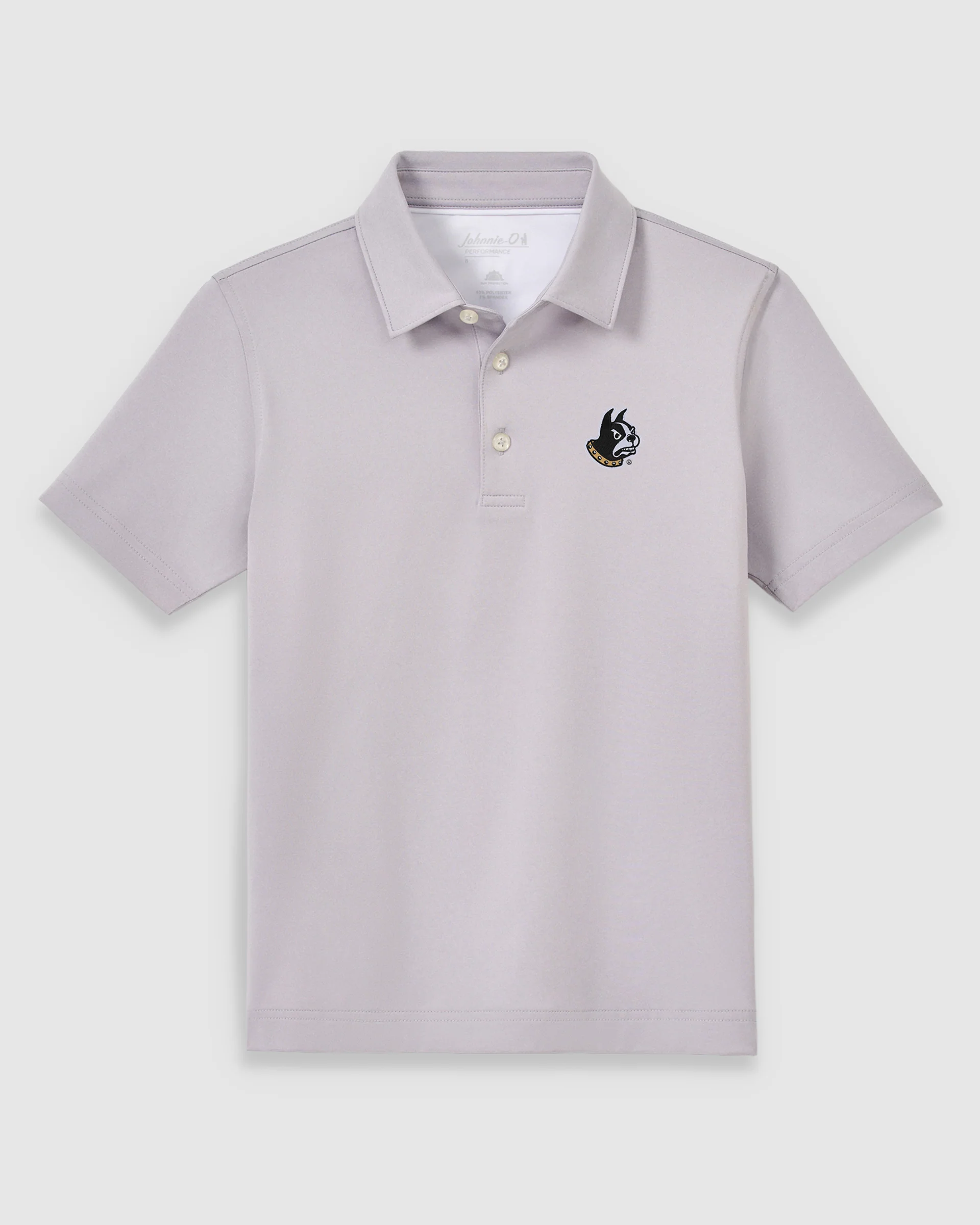 Wofford College Birdie Jr. Jersey Performance Polo - Terrier Logo - Image 2