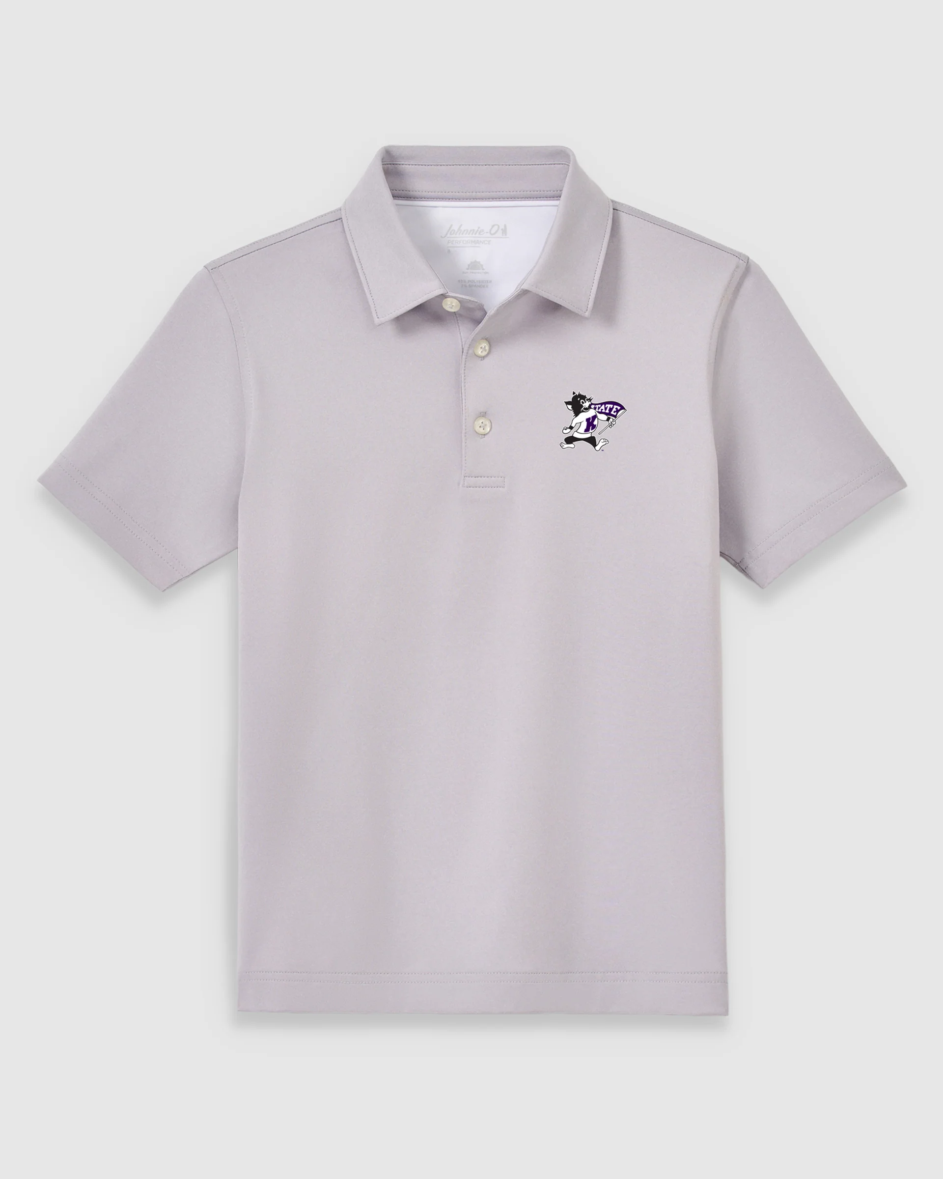 Kansas State University Birdie Jr. Jersey Performance Polo - Mascot Logo - Image 2