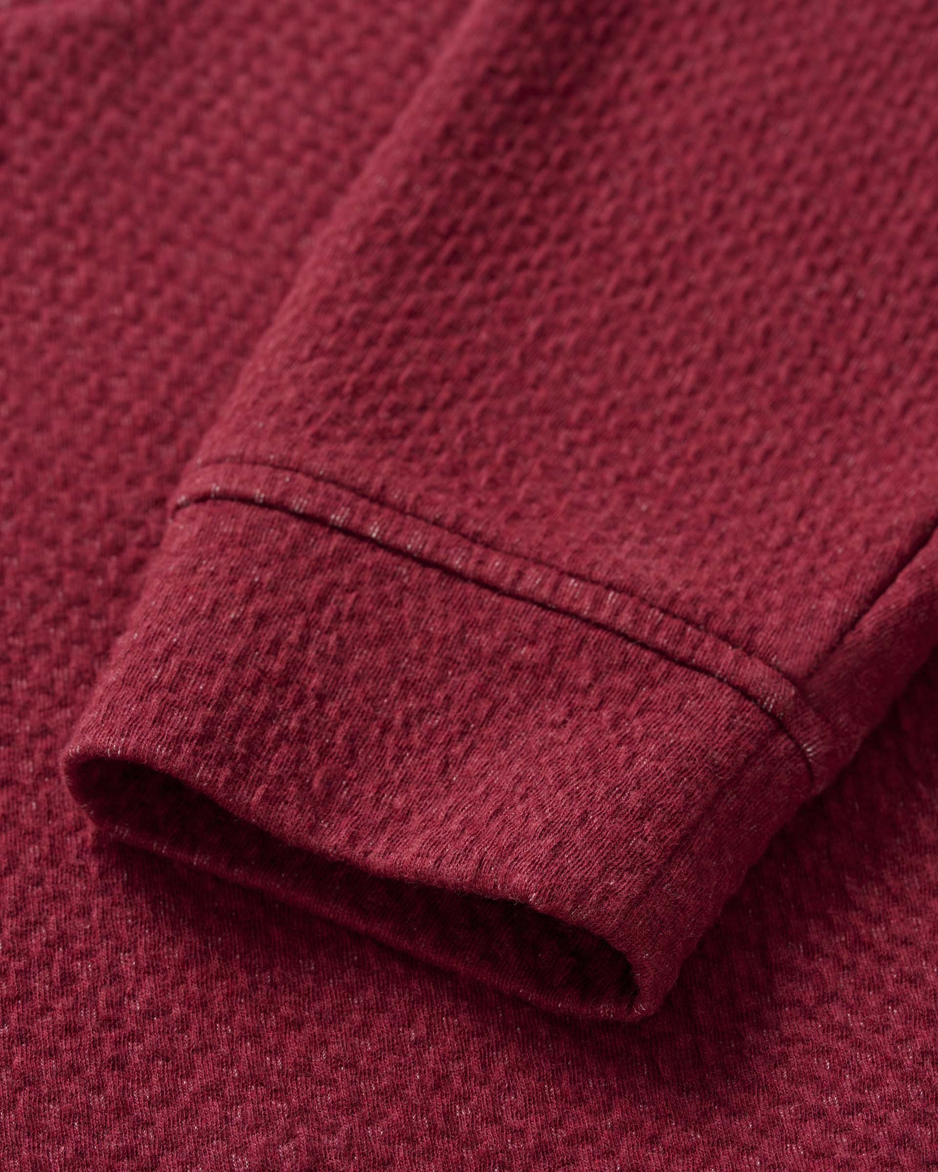 Zoeller Ripple Knit 1/4 Zip Popover Hoodie - Image 8
