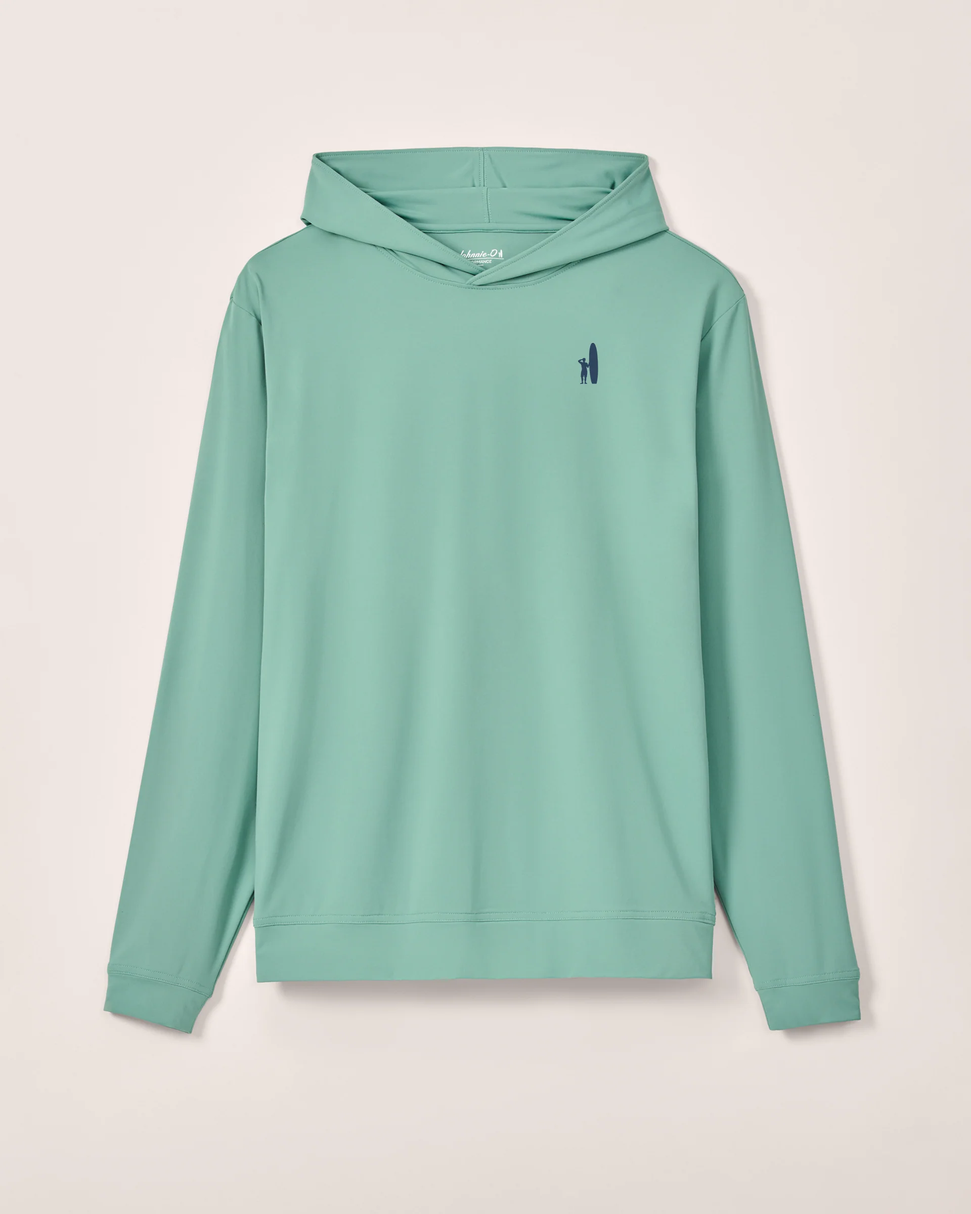 Custom Surfer Logo Motion Performance Hoodie - Image 4