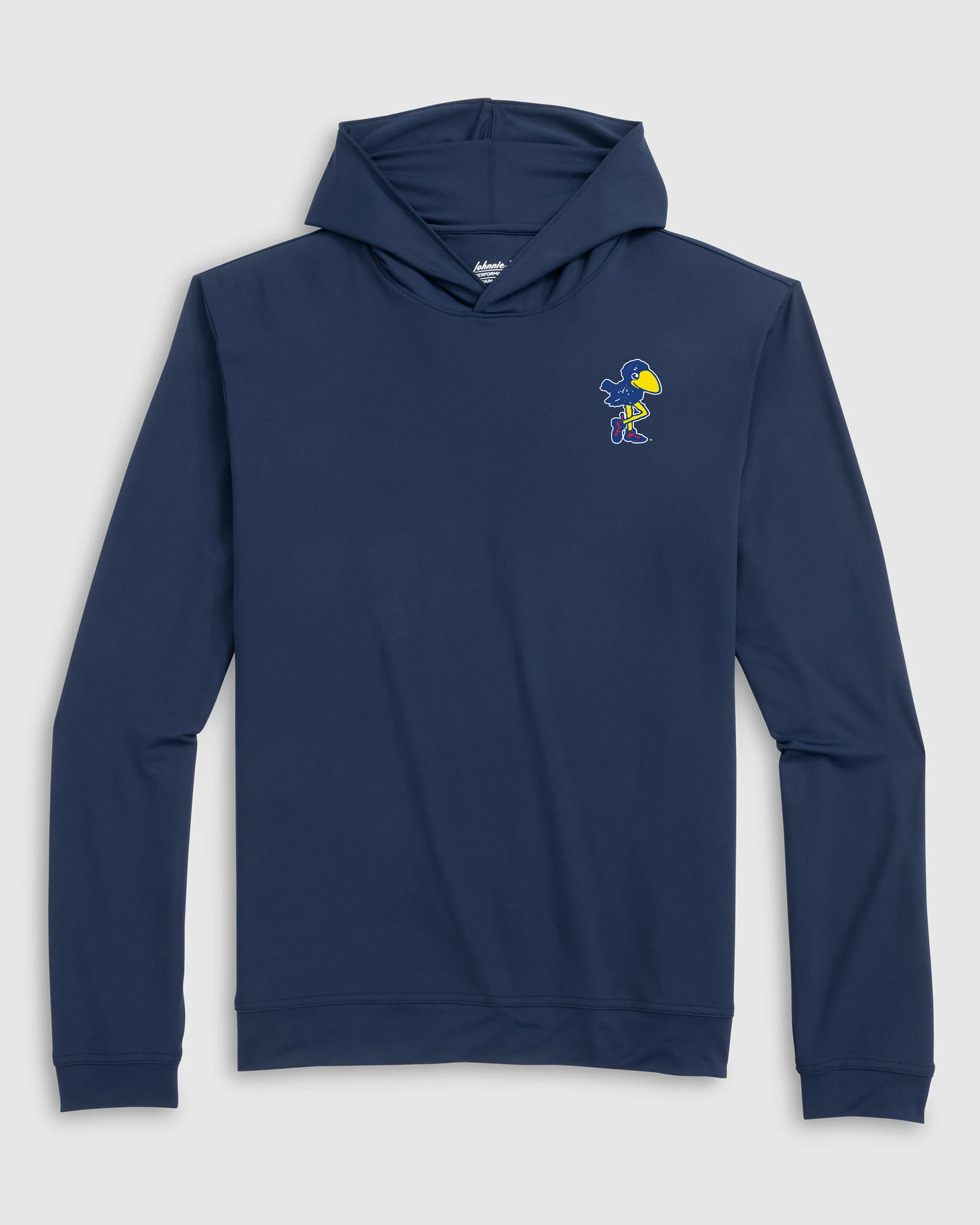 University of Kansas Motion Performance Hoodie - Vault Logo - Image 7