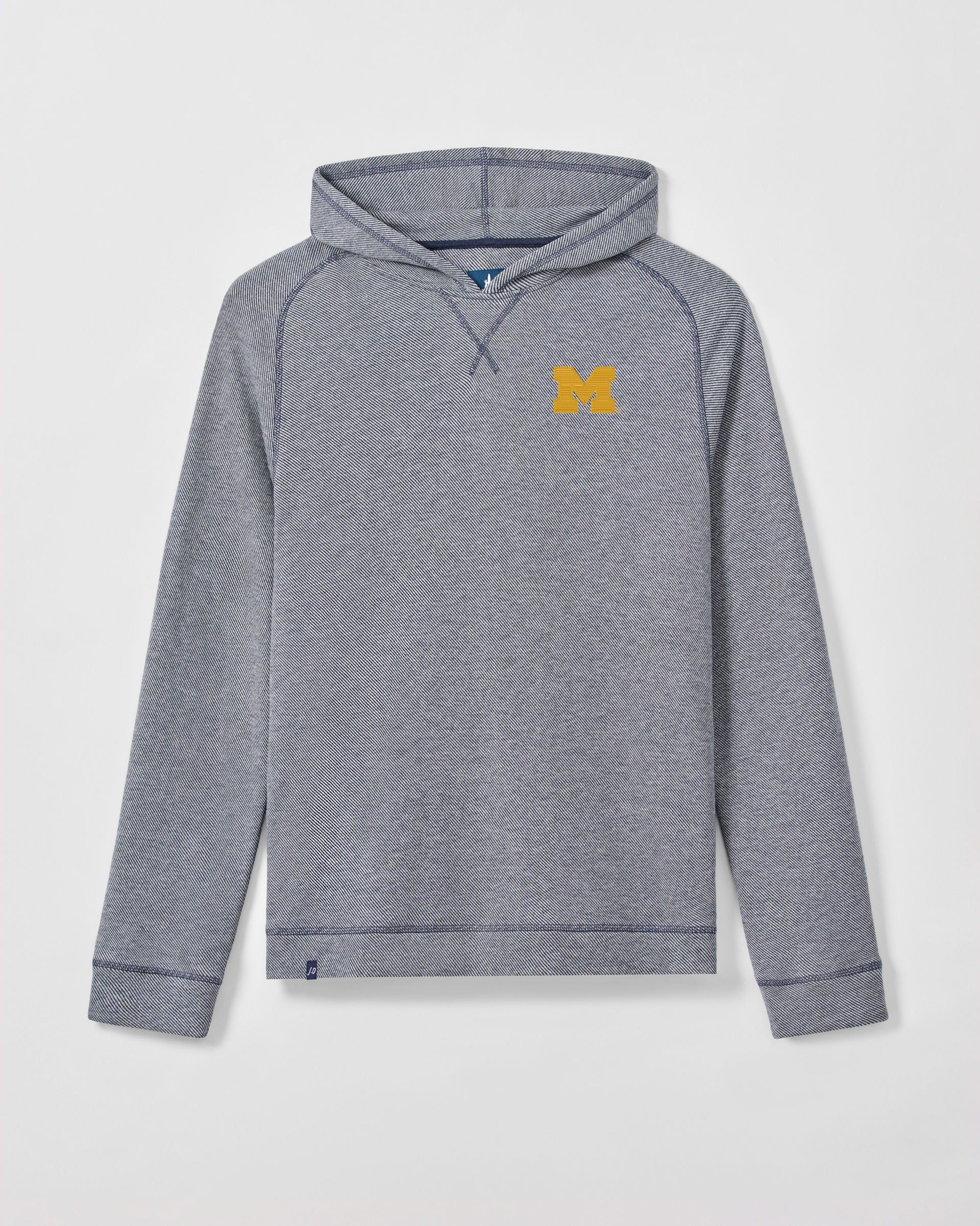 Michigan Cotton Blend Twill Hoodie