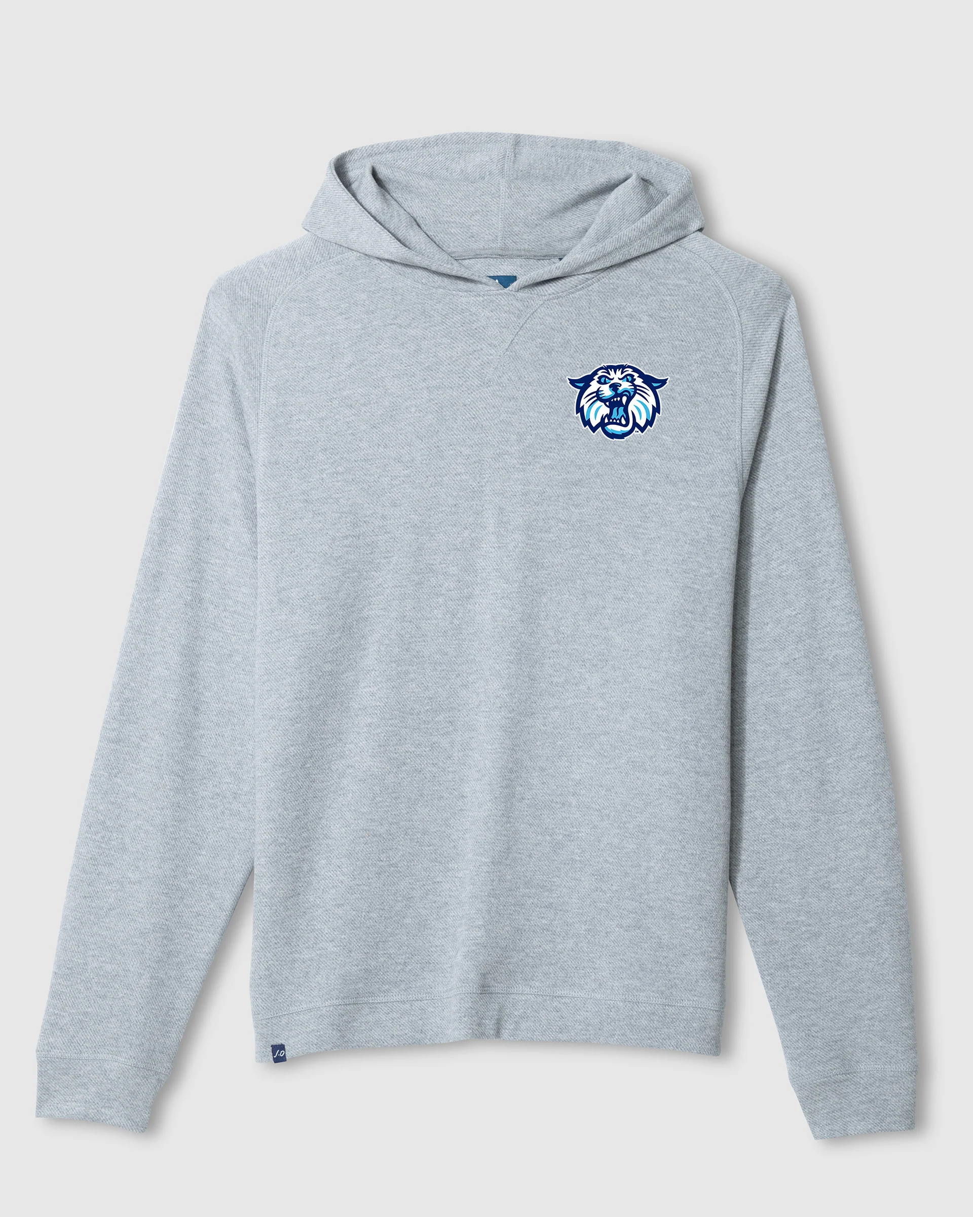 Villanova Cotton Blend Twill Hoodie- Wildcat Logo - Image 2