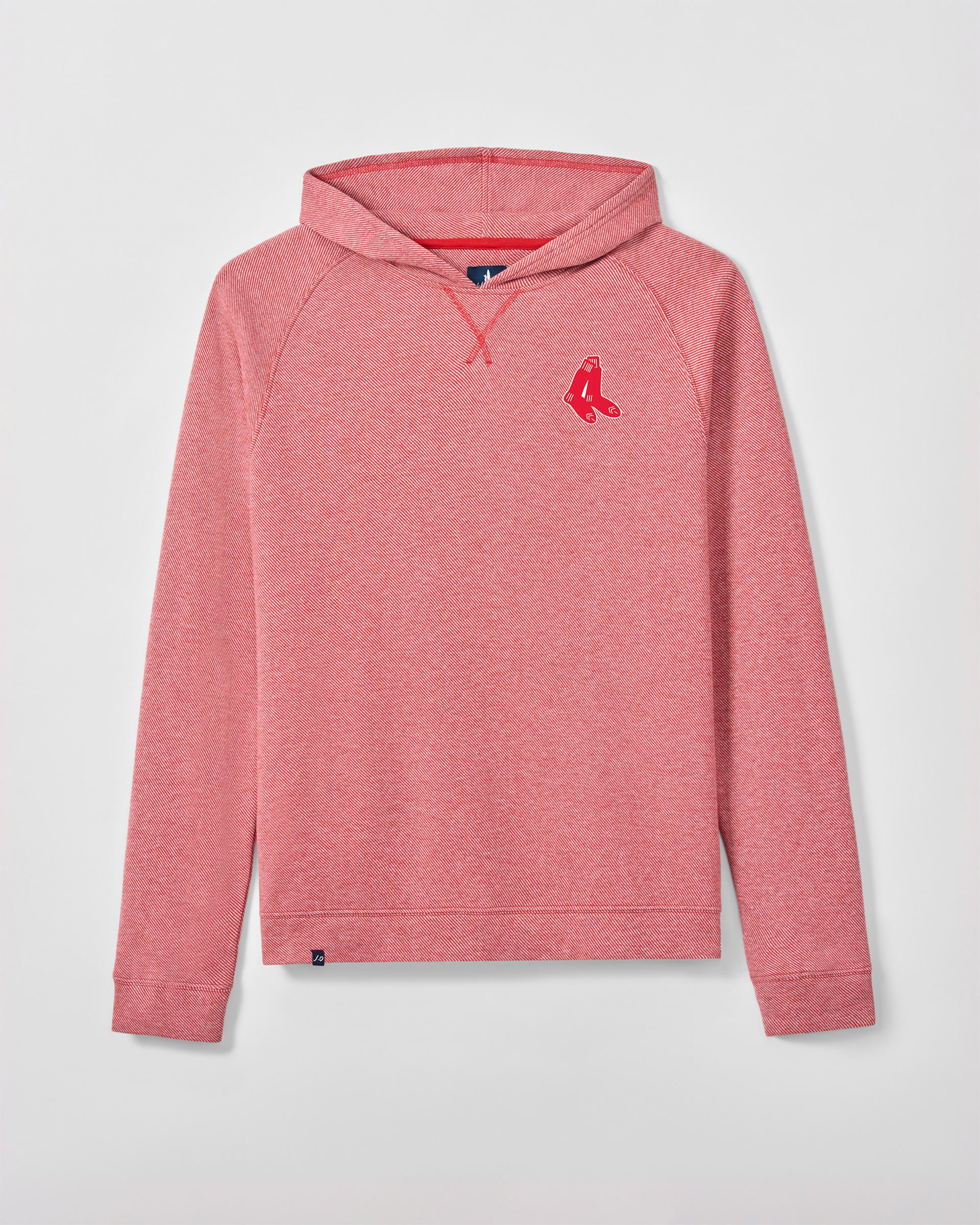 Boston Red Sox Cotton Blend Twill Hoodie - Cooperstown Logo - Image 3