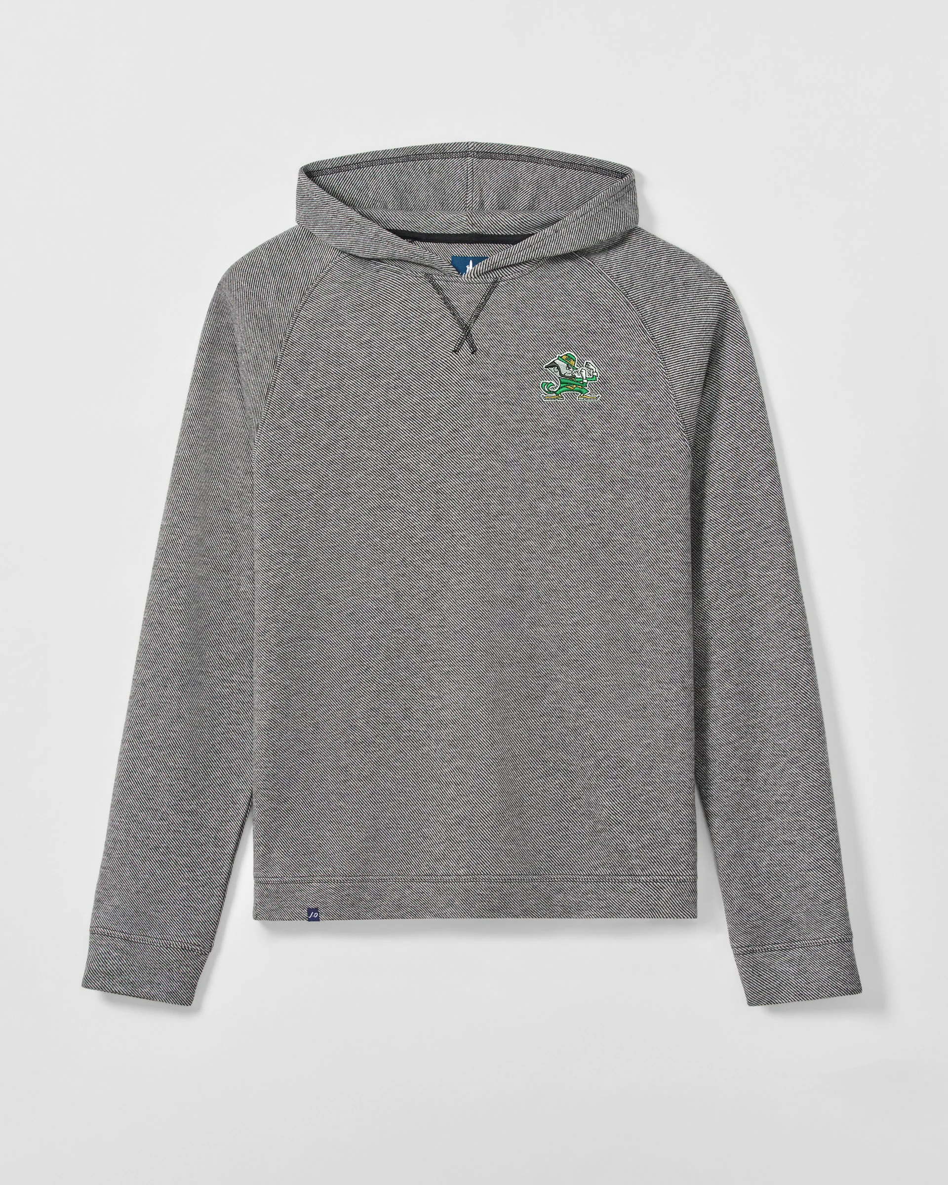 Notre Dame Cotton Blend Twill Hoodie