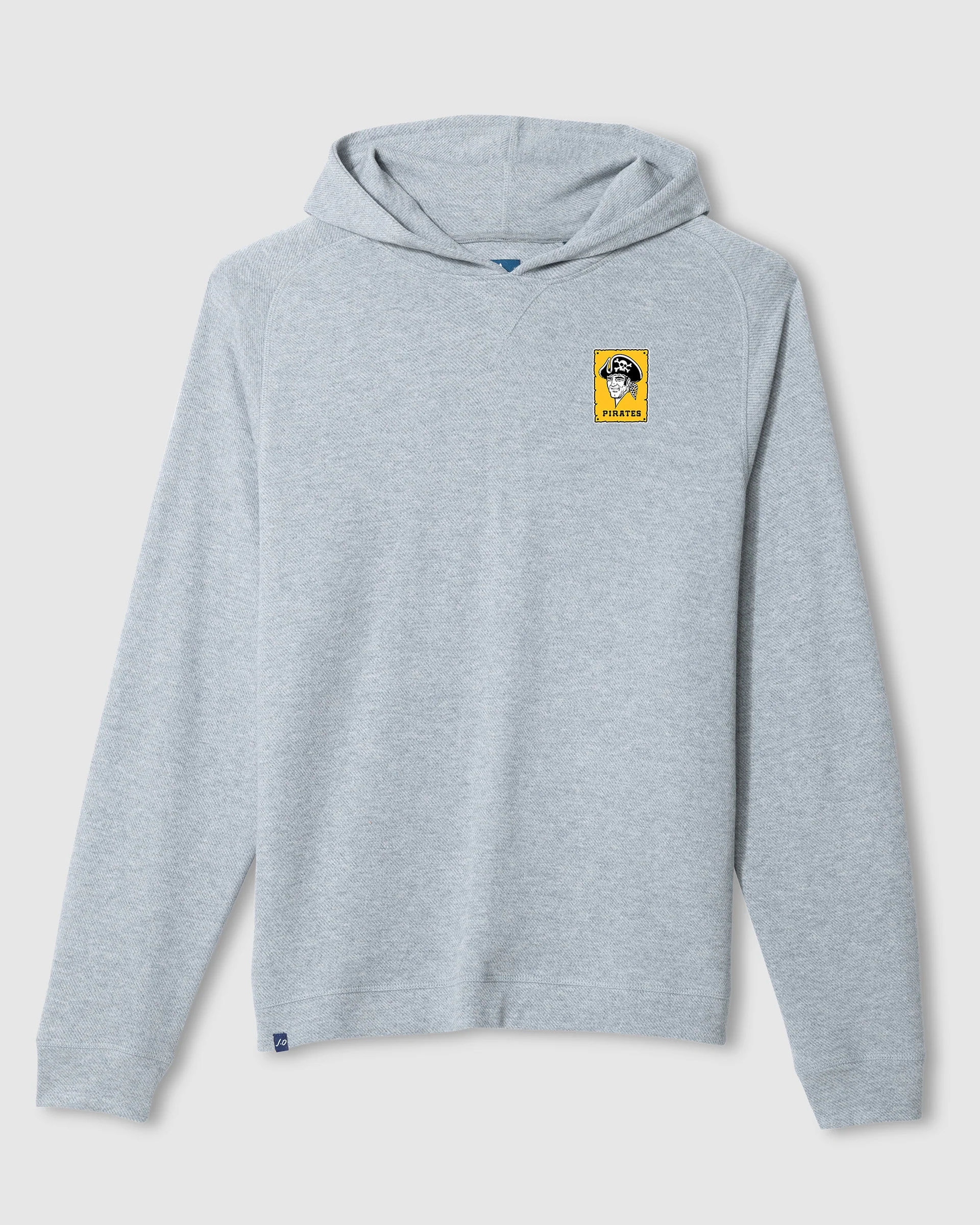 Pittsburgh Pirates Cotton Blend Twill Hoodie - Cooperstown Logo - Image 2