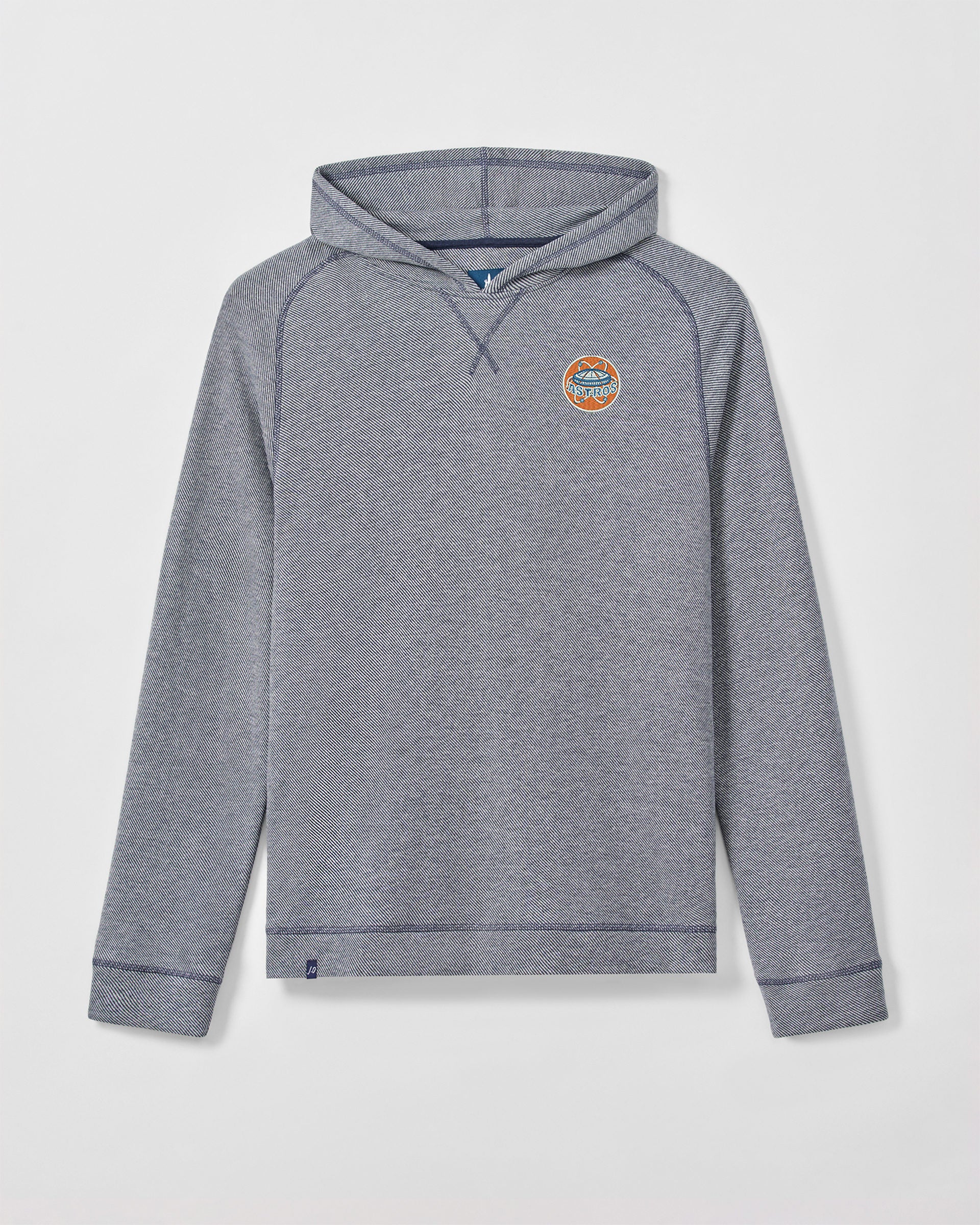 Houston Astros Cotton Blend Twill Hoodie - Cooperstown Logo