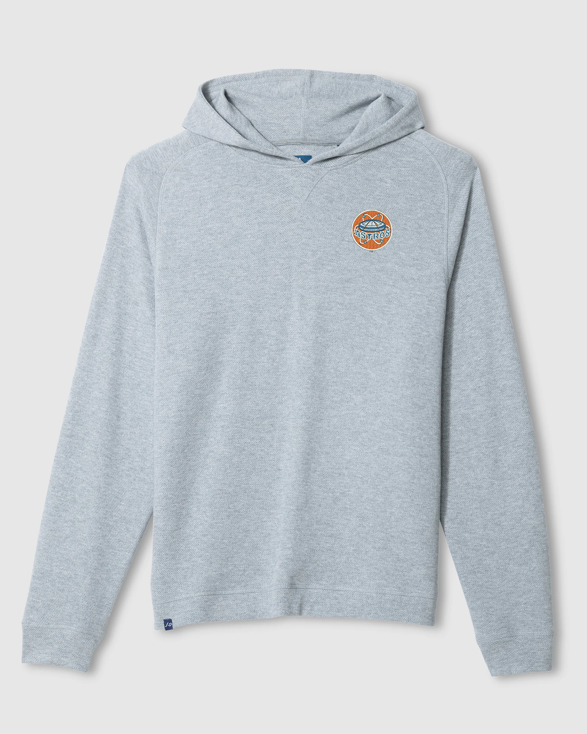 Houston Astros Cotton Blend Twill Hoodie - Cooperstown Logo - Image 3