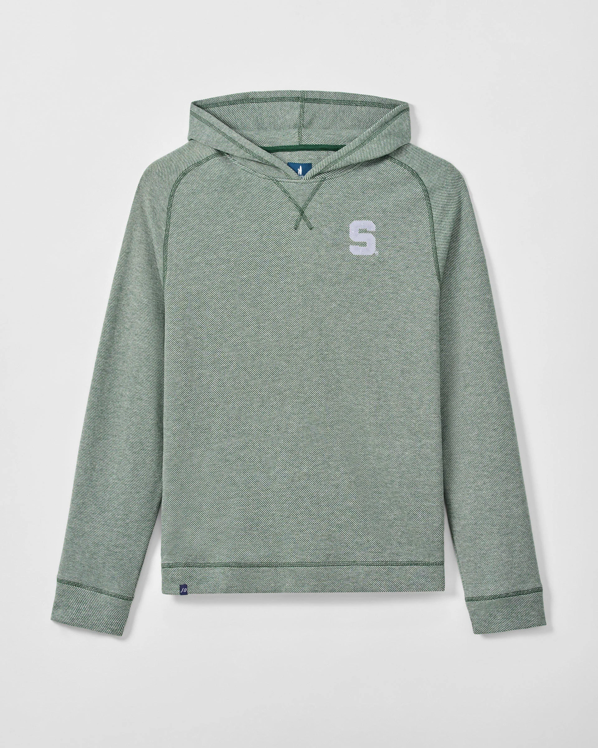 Michigan State Cotton Blend Twill Hoodie - S Logo