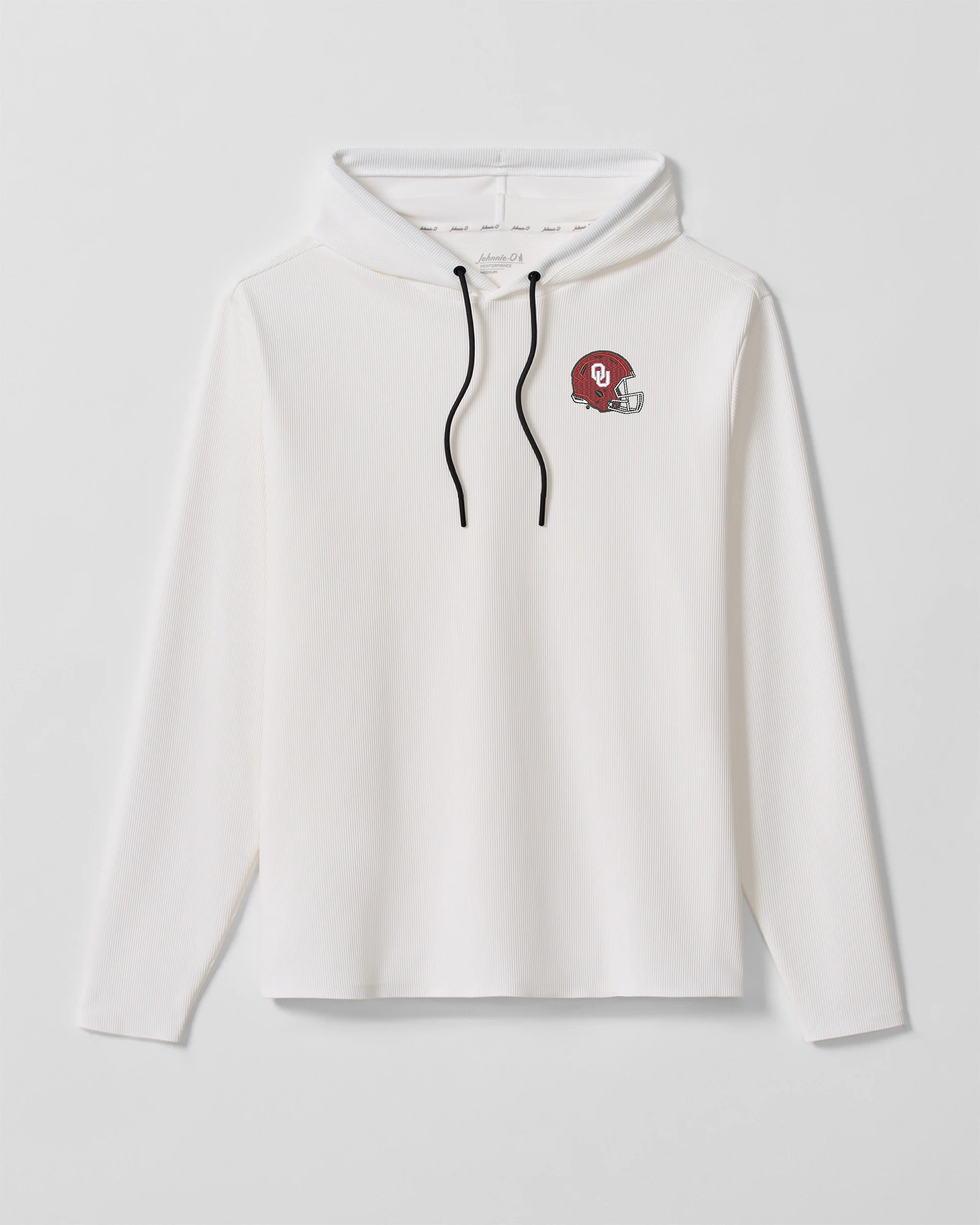 Oklahoma Hoppin Pop Performance Hoodie - Helmet Logo