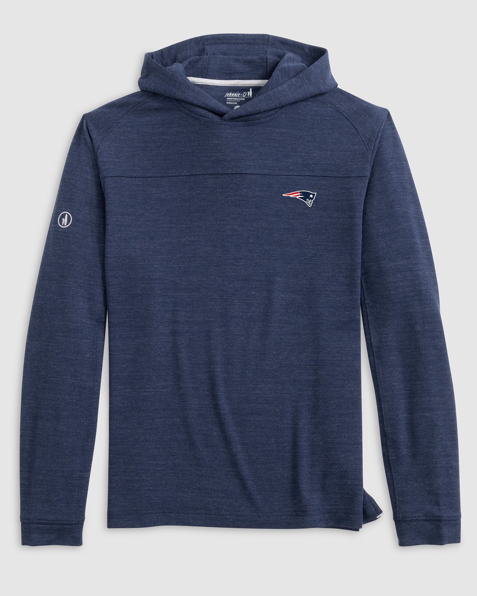 New England Patriots Remmy Midweight Performance Hoodie - Image 2