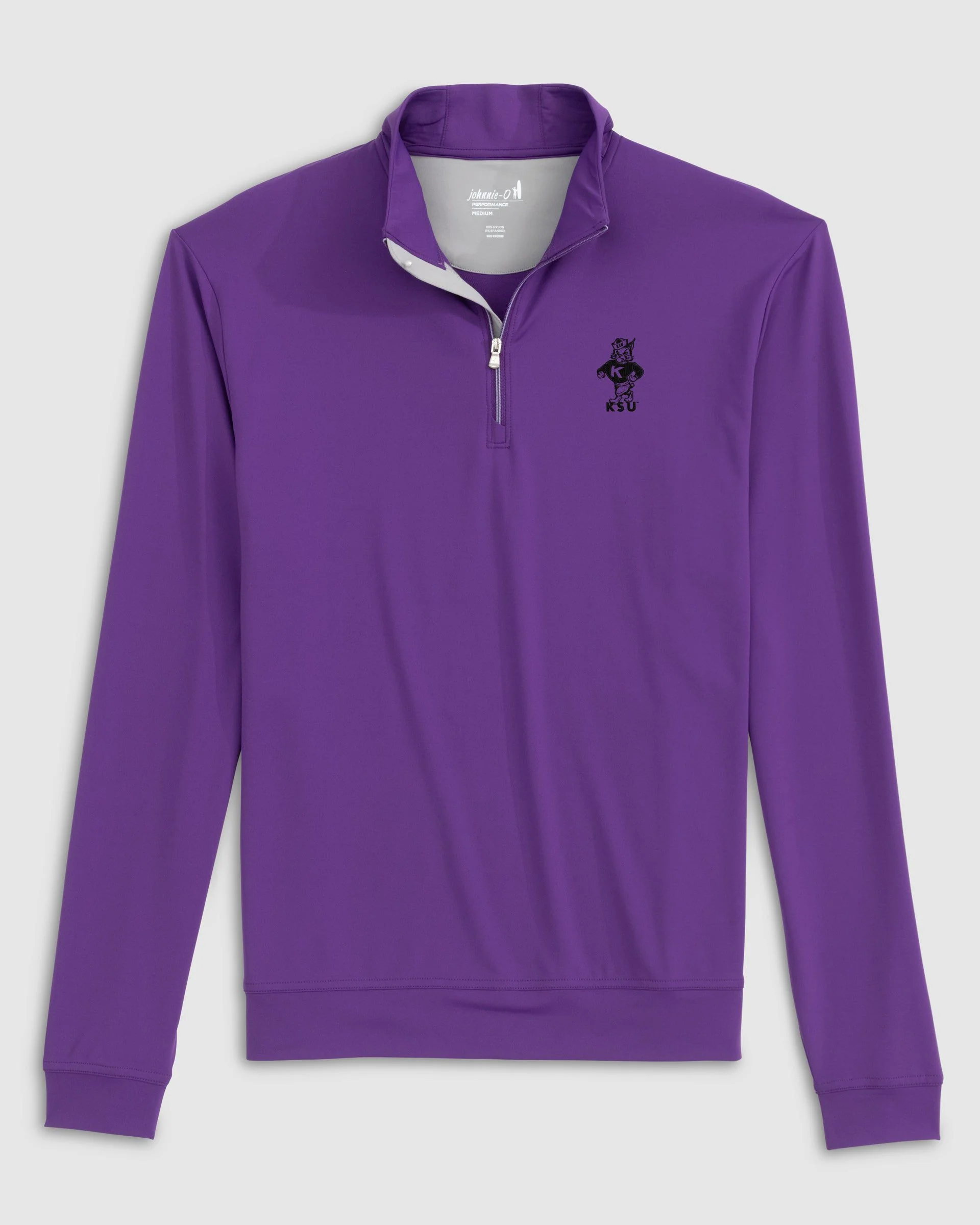 Kansas State Motion Performance 1/4 Zip - Vault Logo - Image 3