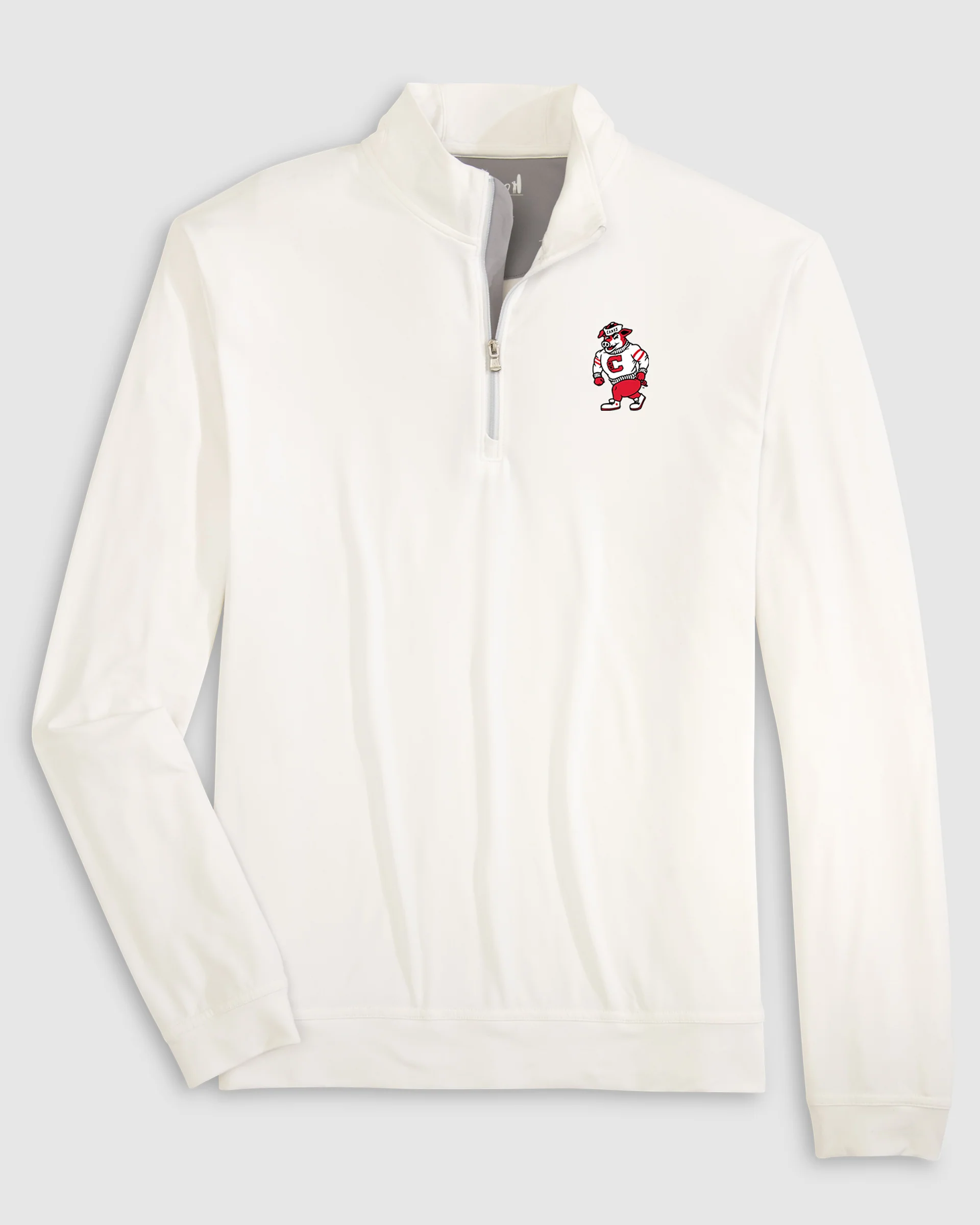 Carolina Hurricanes Motion Performance 1/4 Zip Pullover  - Struttin' Stormy Logo - Image 4
