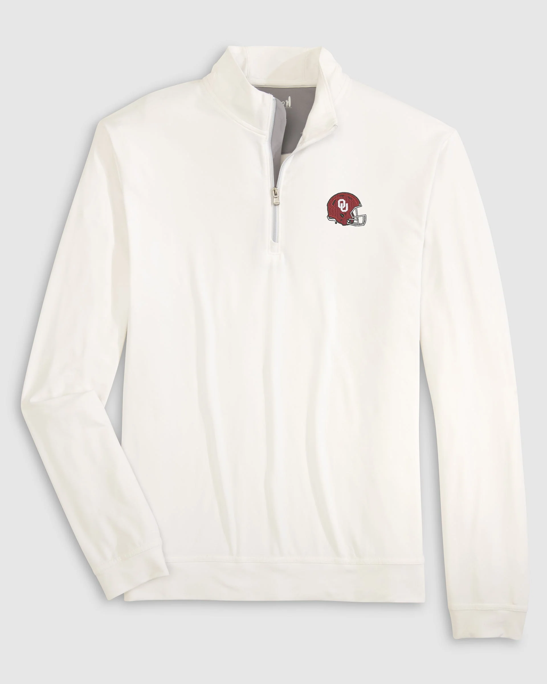 Oklahoma Motion Performance 1/4 Zip - Helmet Logo - Image 4