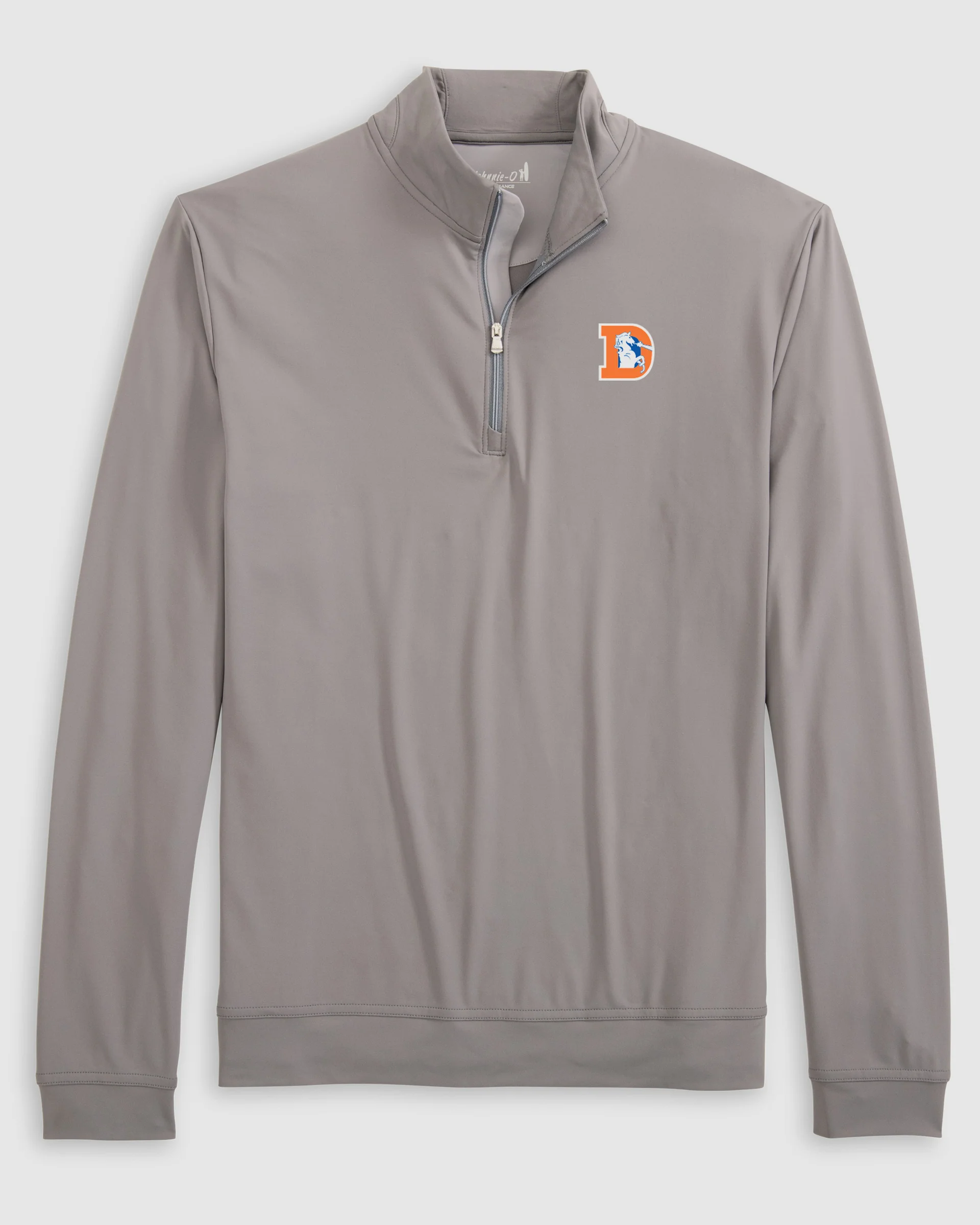 Denver Broncos Motion Performance 1/4 Zip Pullover - Classic Logo - Image 2