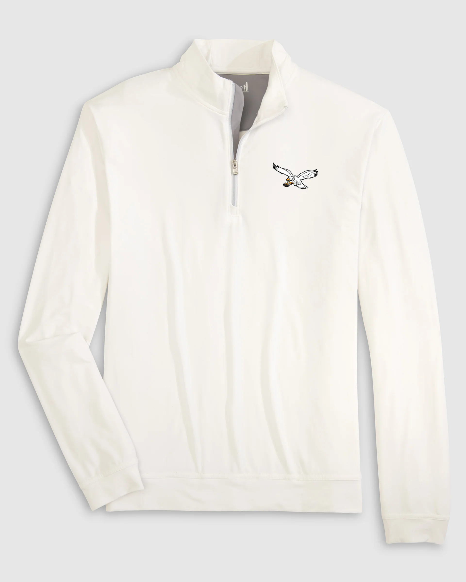 Philadelphia Eagles Motion Performance 1/4 Zip Pullover - Classic Logo - Image 4