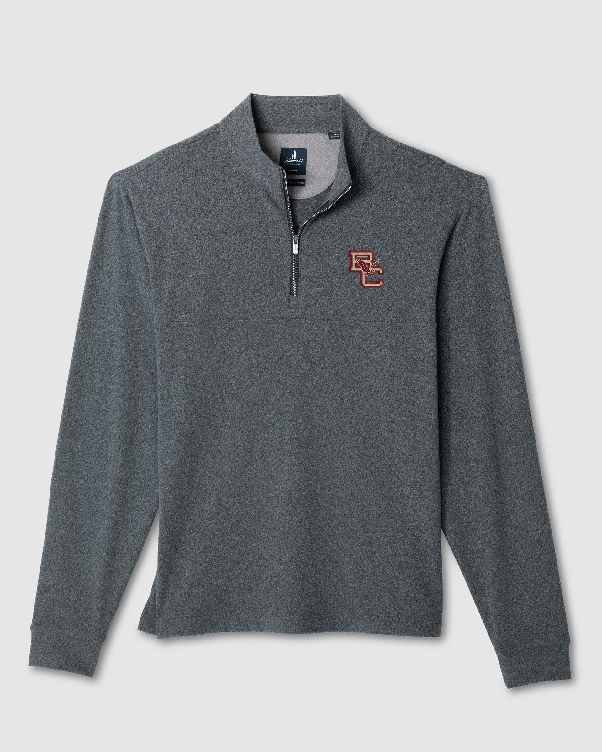 Boston College Mikey Performance 1/4 Zip Pullover - Vault Logo