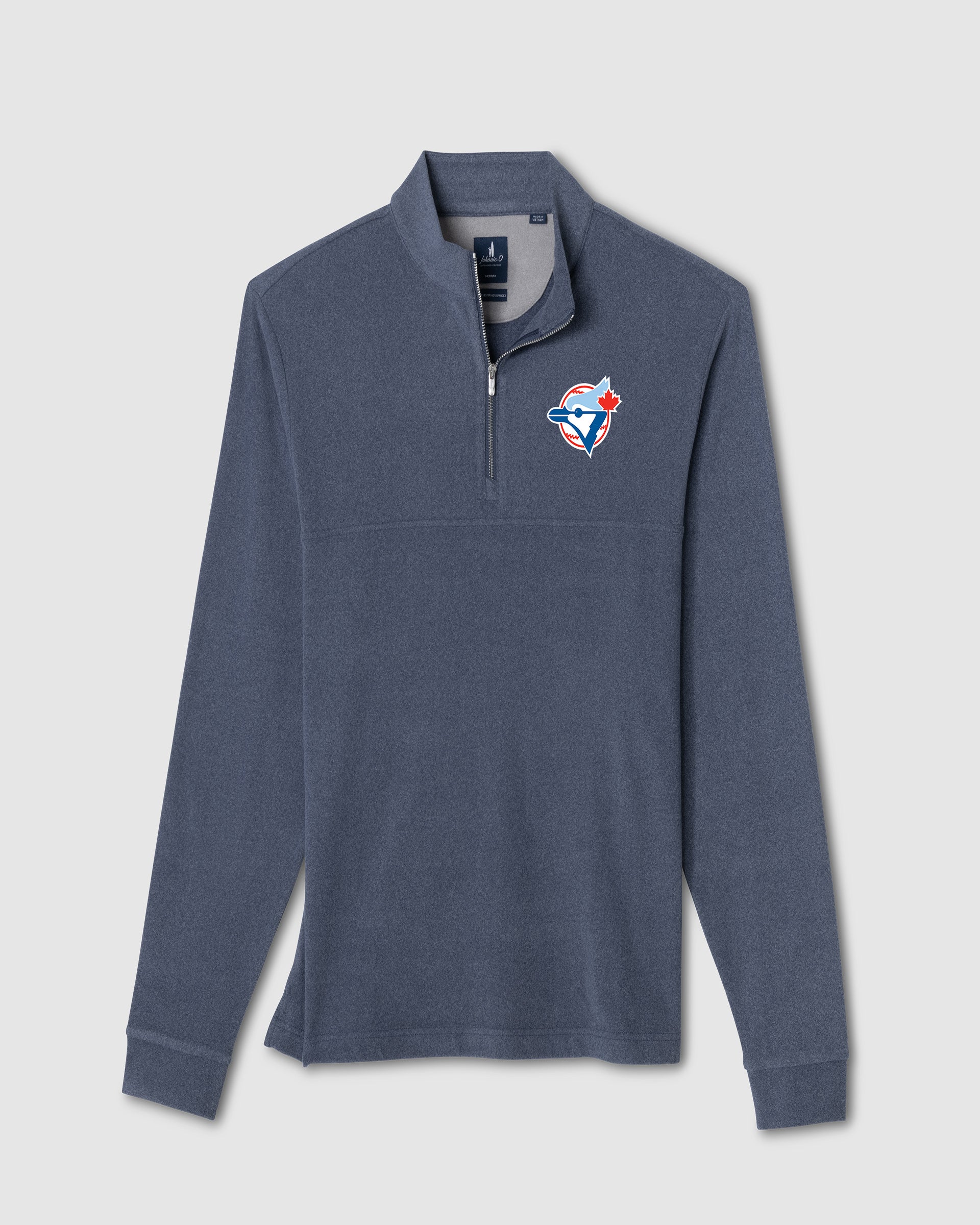 Toronto Blue Jays Mikey Performance 1/4 Zip Pullover - Cooperstown Logo