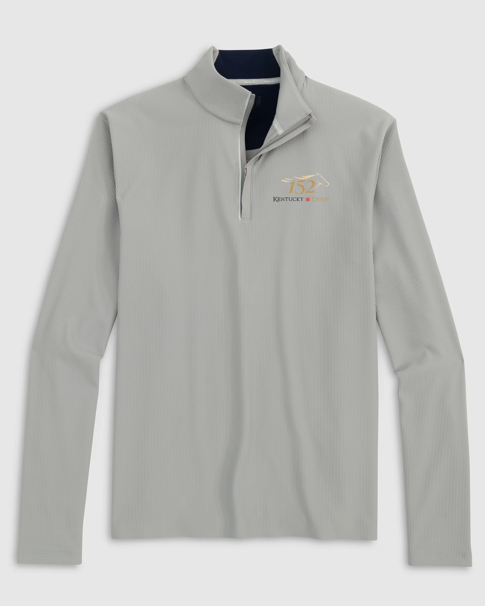Kentucky Derby Hoppin Performance 1/4 Zip - 152nd Logo - Image 2