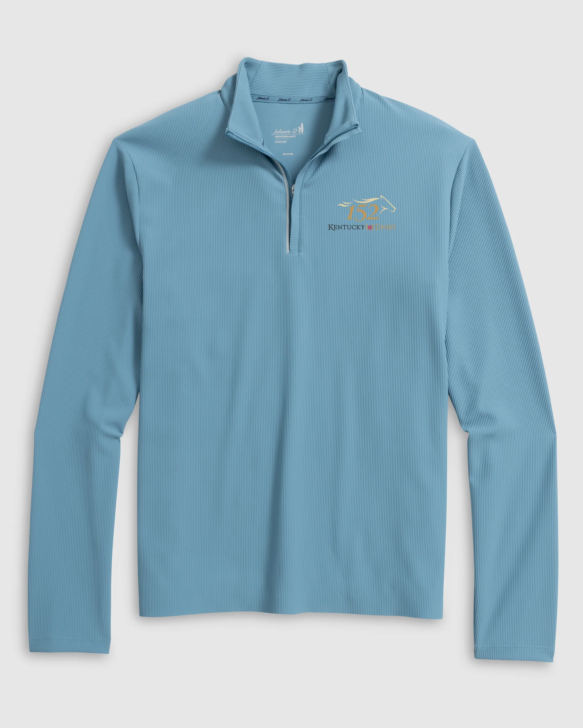 Kentucky Derby Hoppin Performance 1/4 Zip - 152nd Logo - Image 3