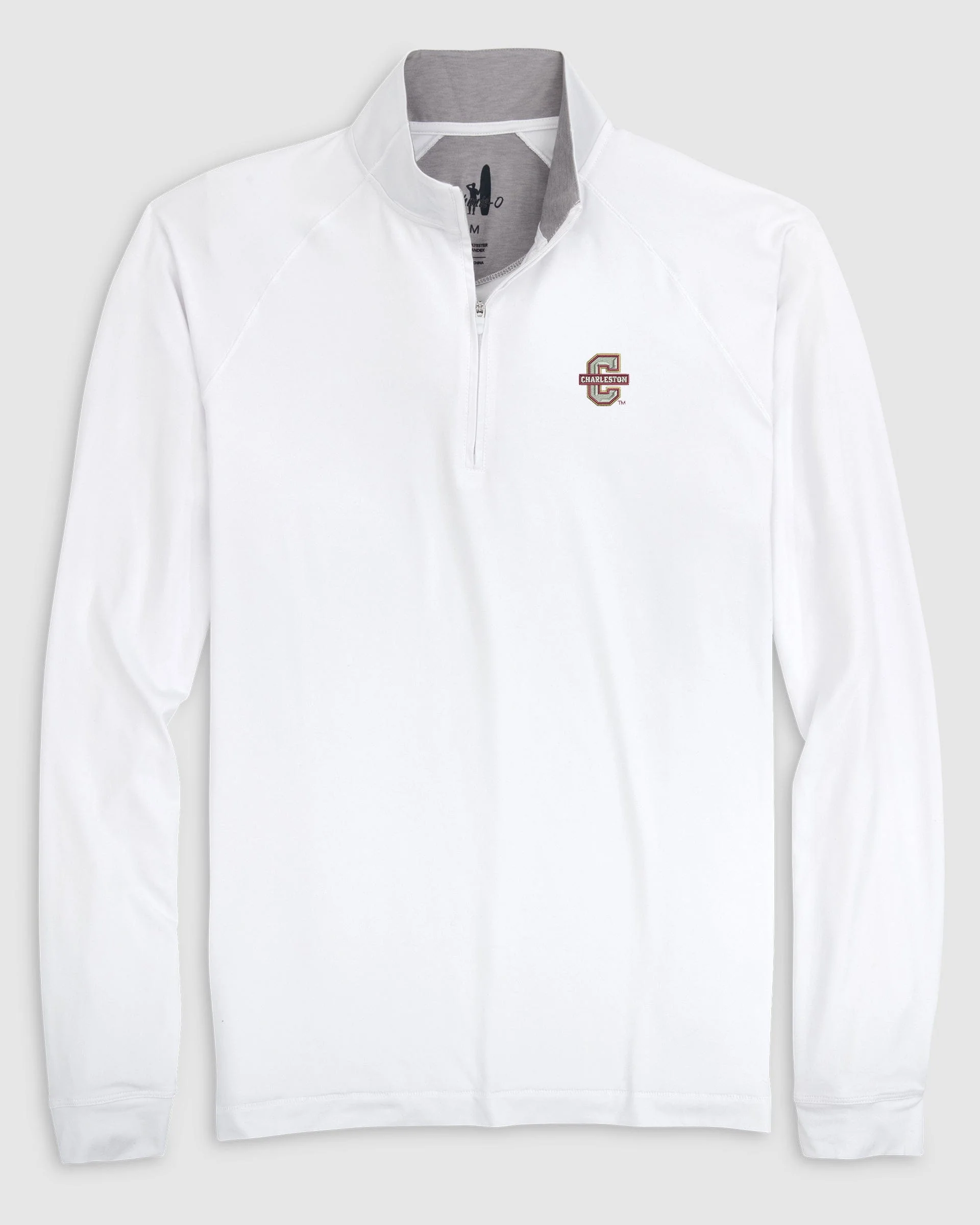 College of Charleston Freeborne Performance 1/4 Zip - Image 4