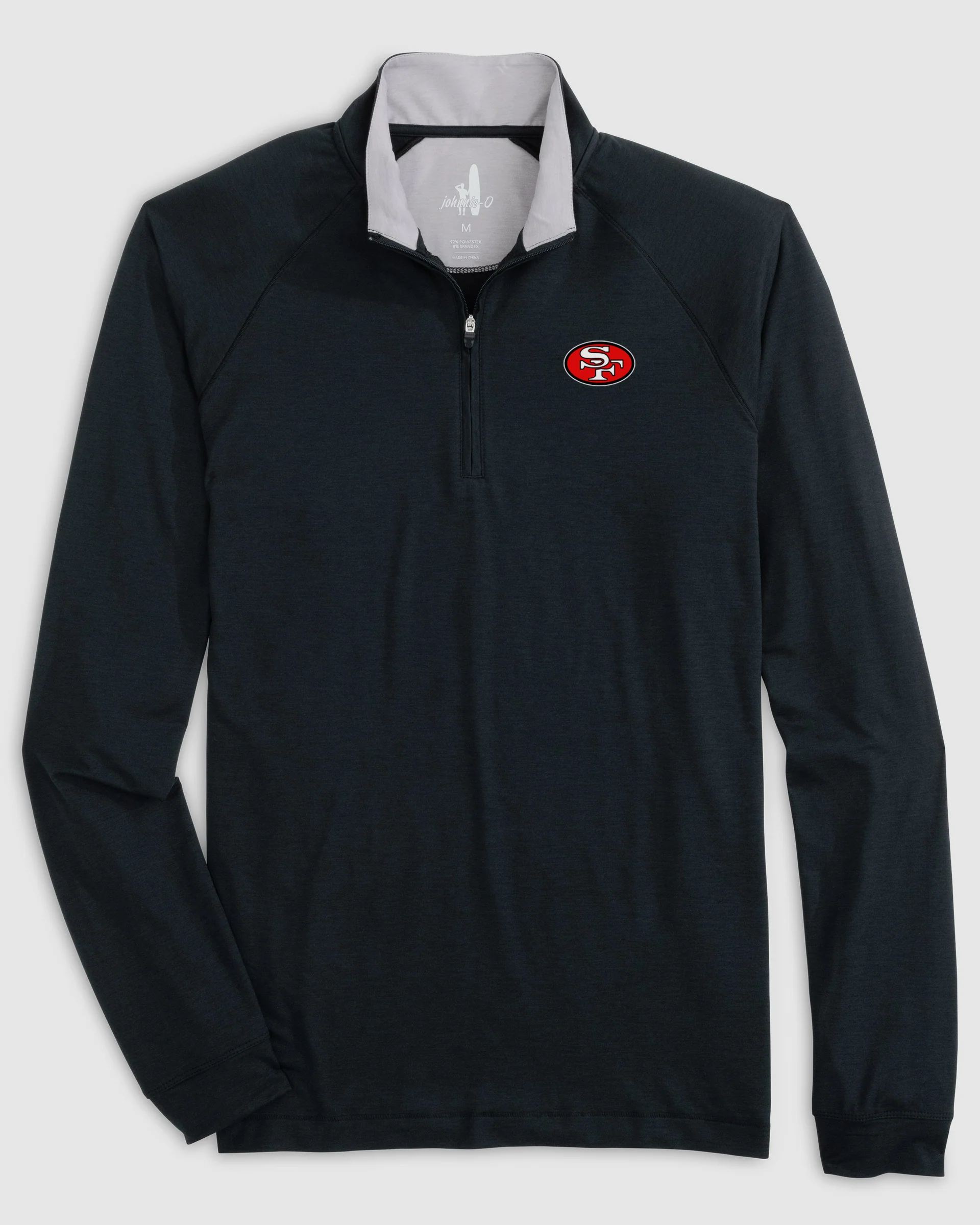 San Francisco 49ers Freeborne Performance 1/4 Zip - Classic Logo