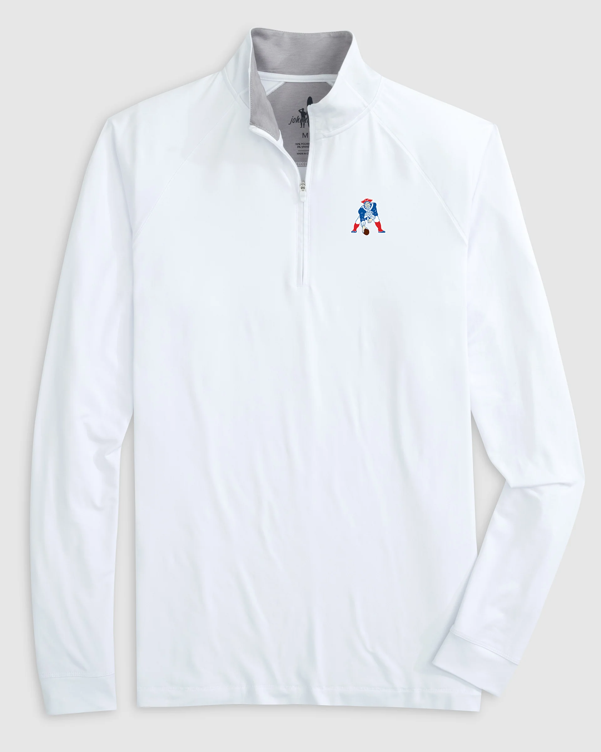 New England Patriots Freeborne Performance 1/4 Zip - Classic Logo - Image 5