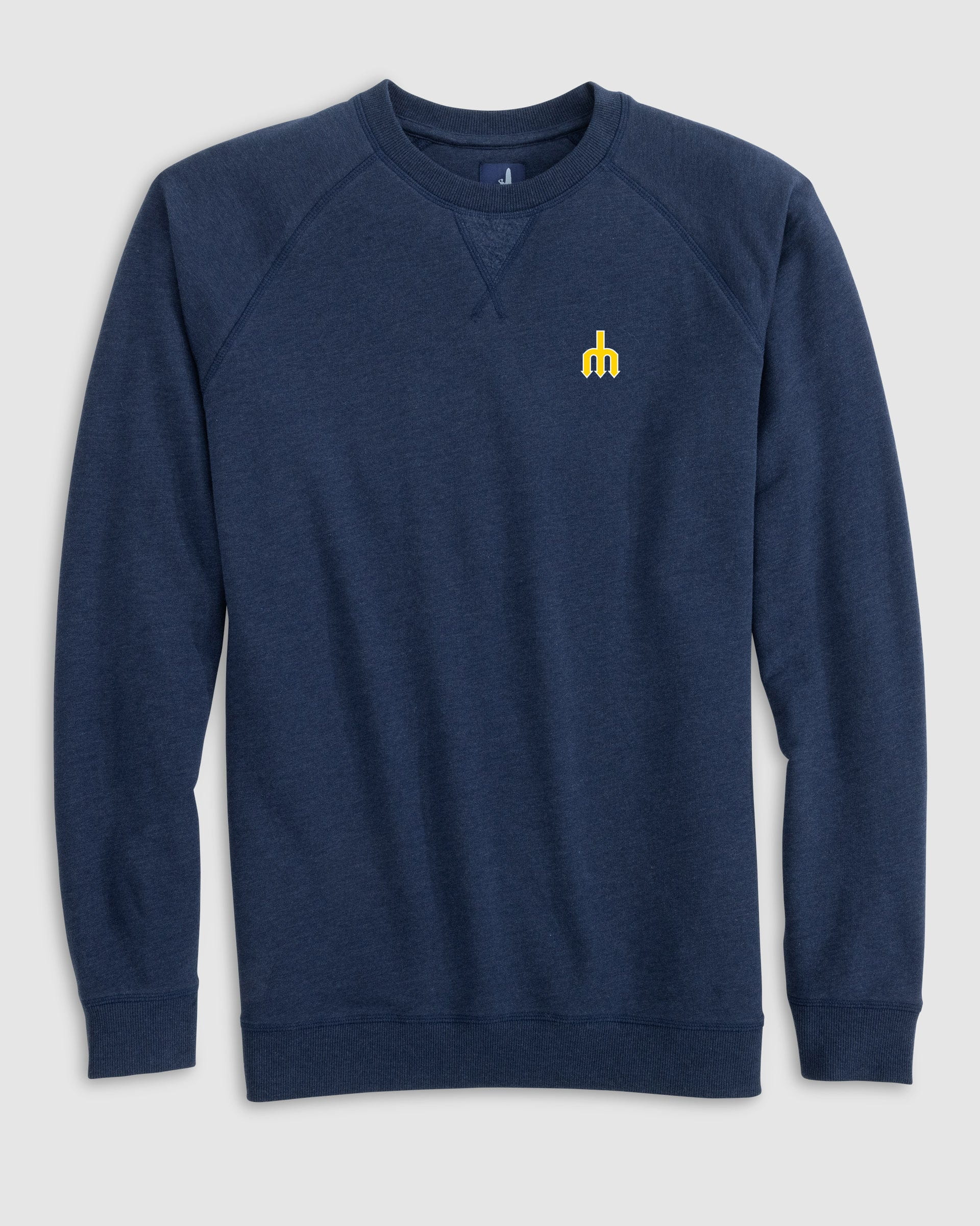 Seattle Mariners Freeman Crewneck Sweatshirt - Cooperstown Logo - Image 2