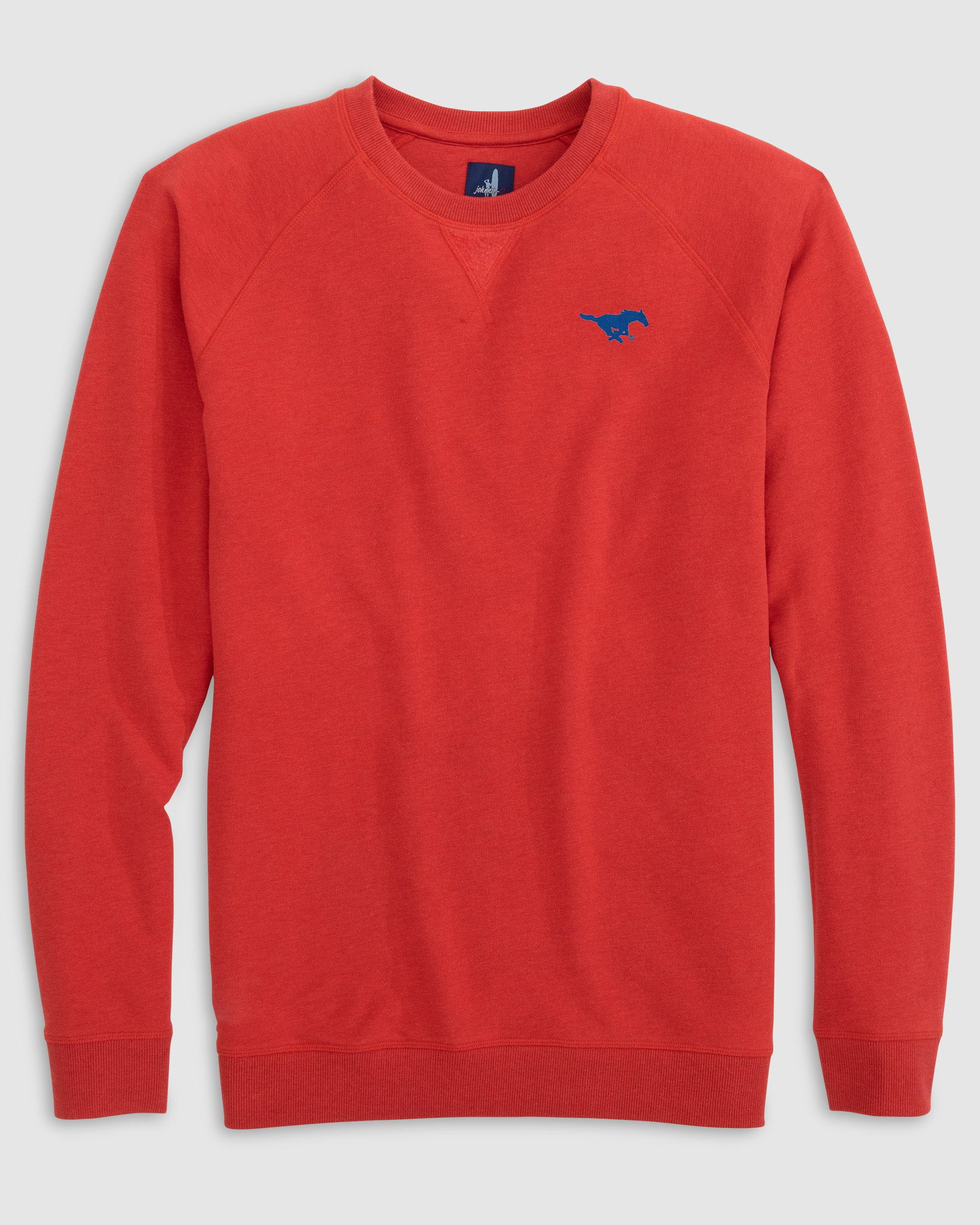 Southern Methodist Freeman Crewneck Fleece Sweatshirt