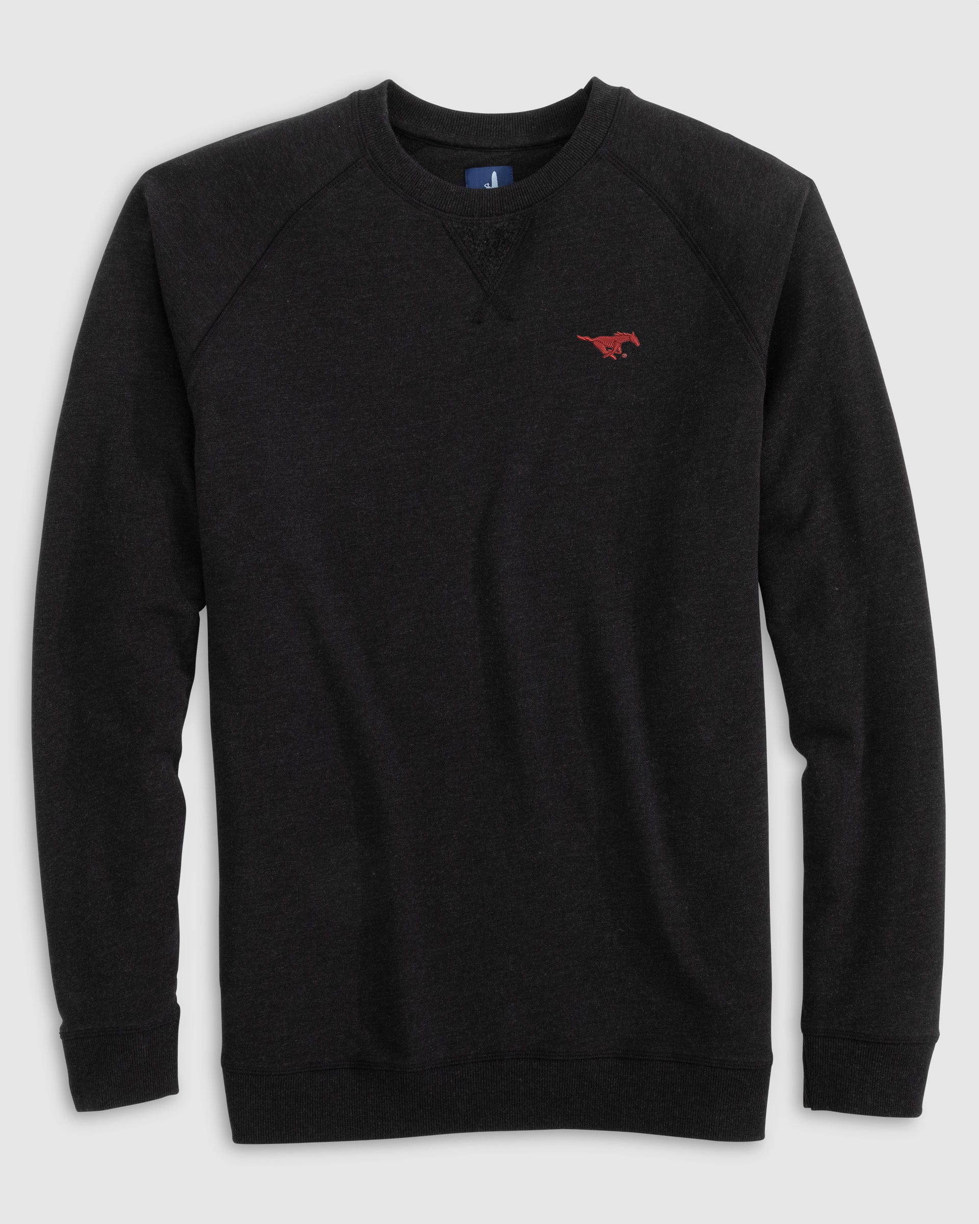 Southern Methodist Freeman Crewneck Fleece Sweatshirt - Image 2