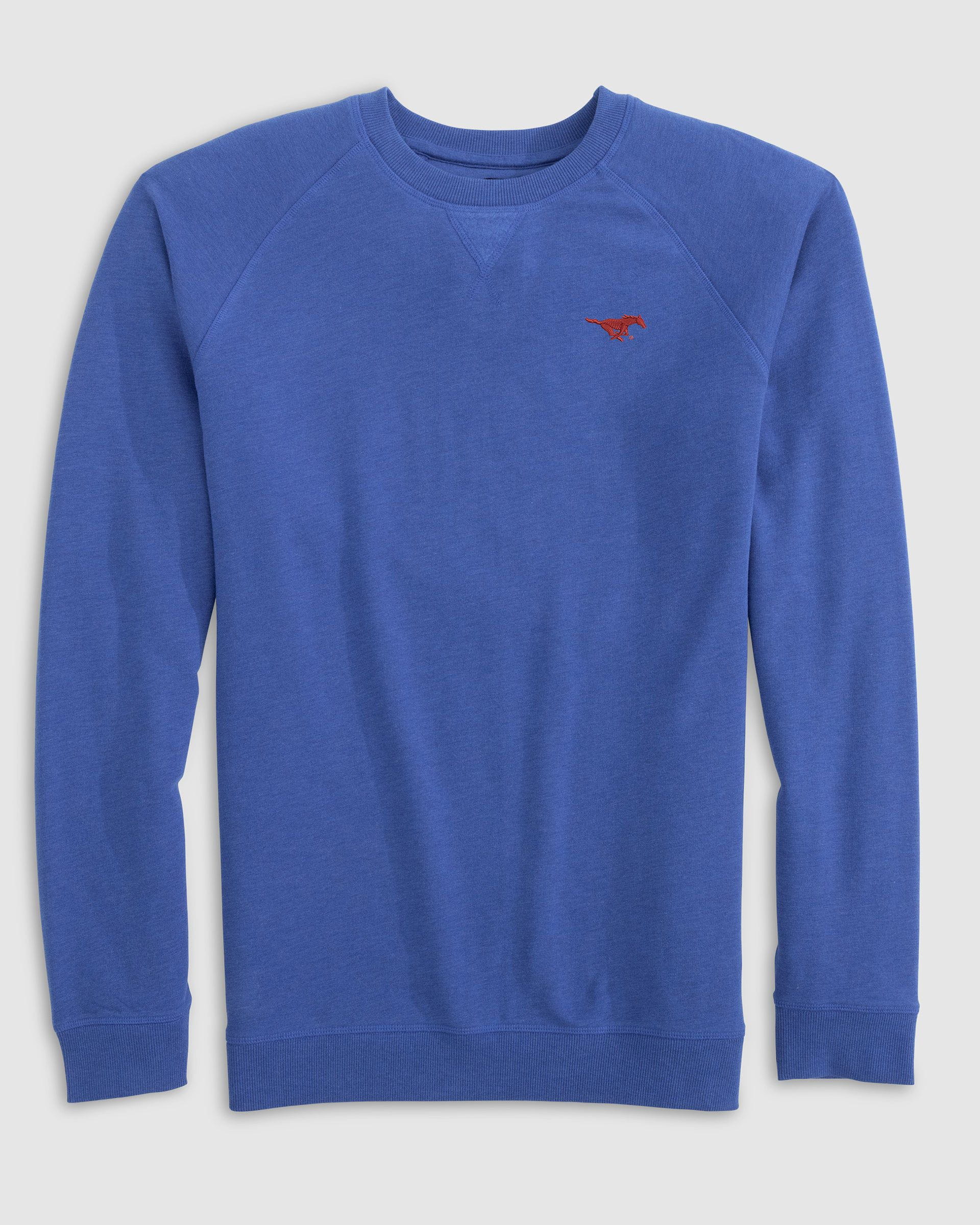 Southern Methodist Freeman Crewneck Fleece Sweatshirt - Image 5