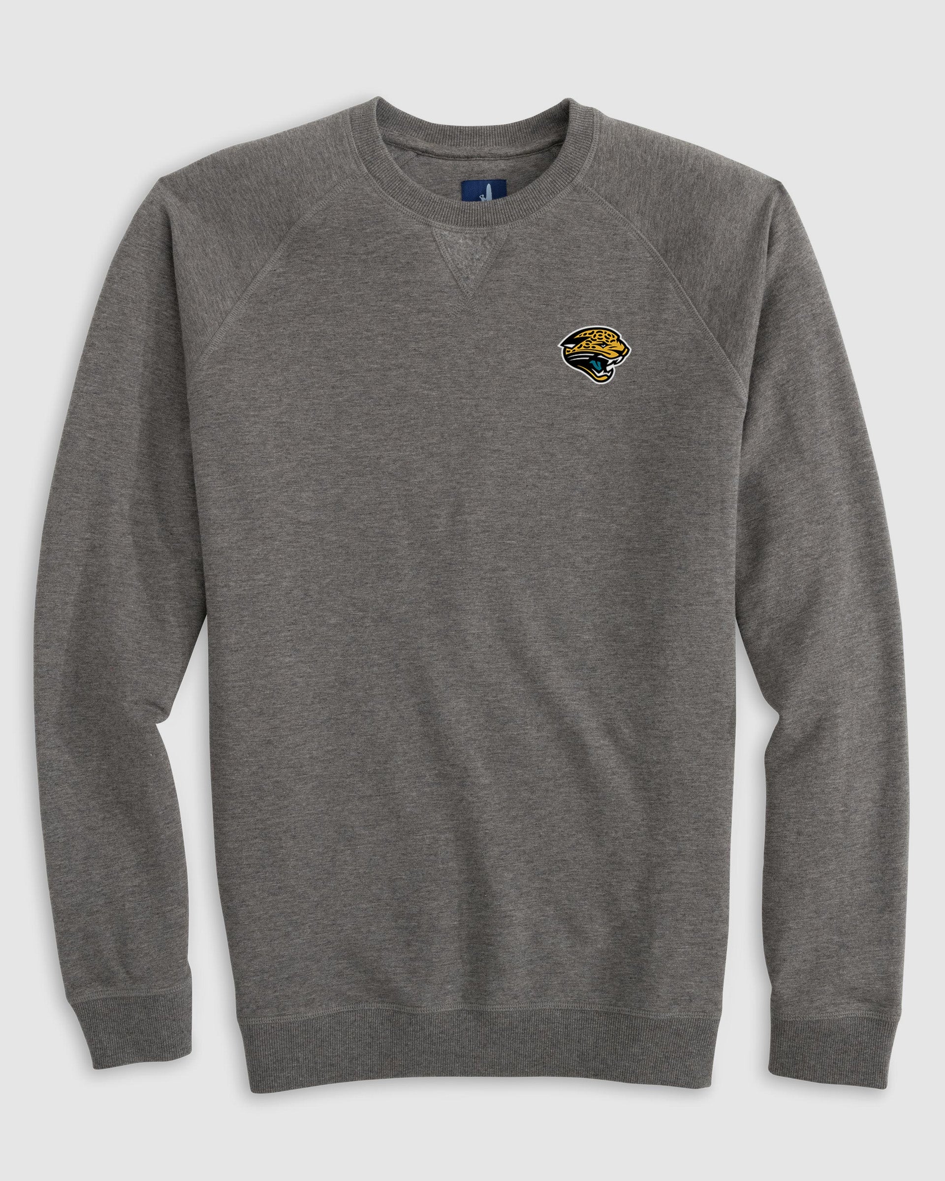 Jacksonville Jaguars Freeman Crewneck Sweatshirt - Jaguar Head Classic Logo - Image 2