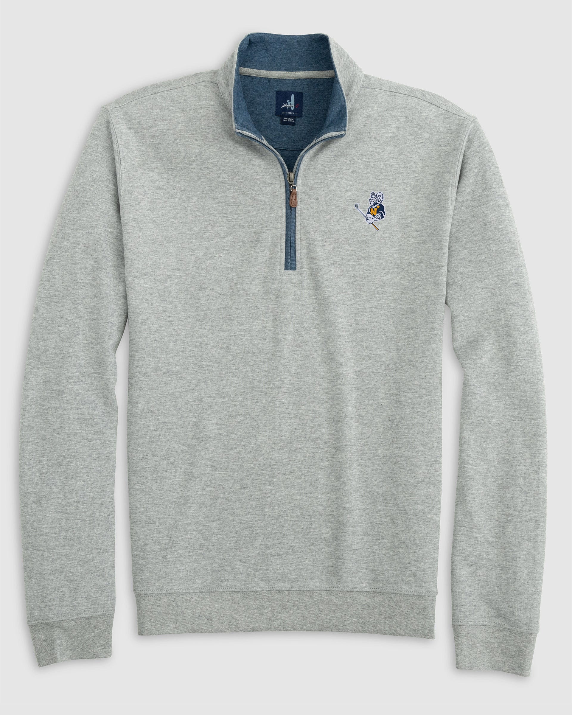 U.S. Naval Academy Sully 1/4 Zip - Golf Logo - Image 2