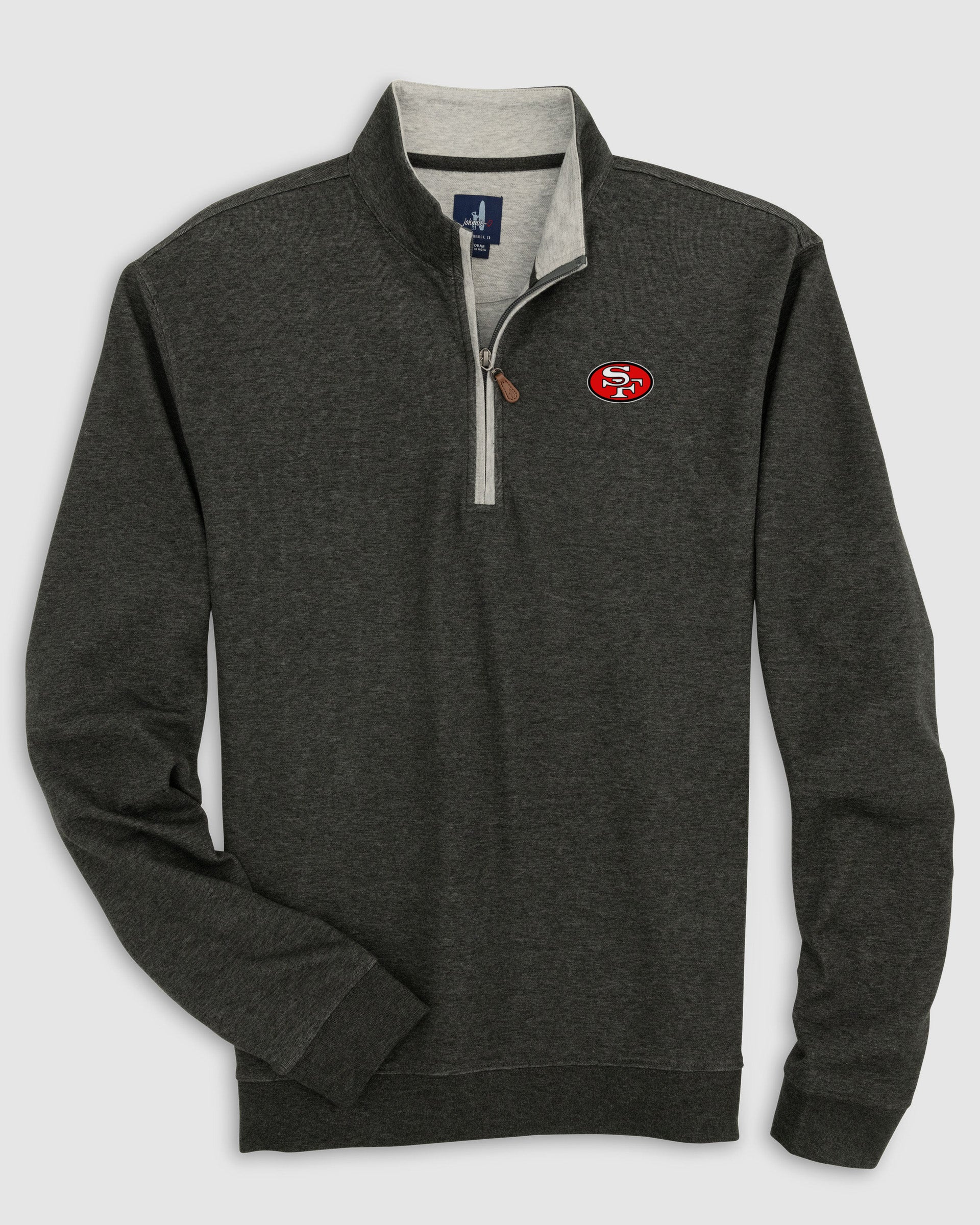 San Francisco 49ers Sully 1/4 Zip - Classic Logo - Image 2
