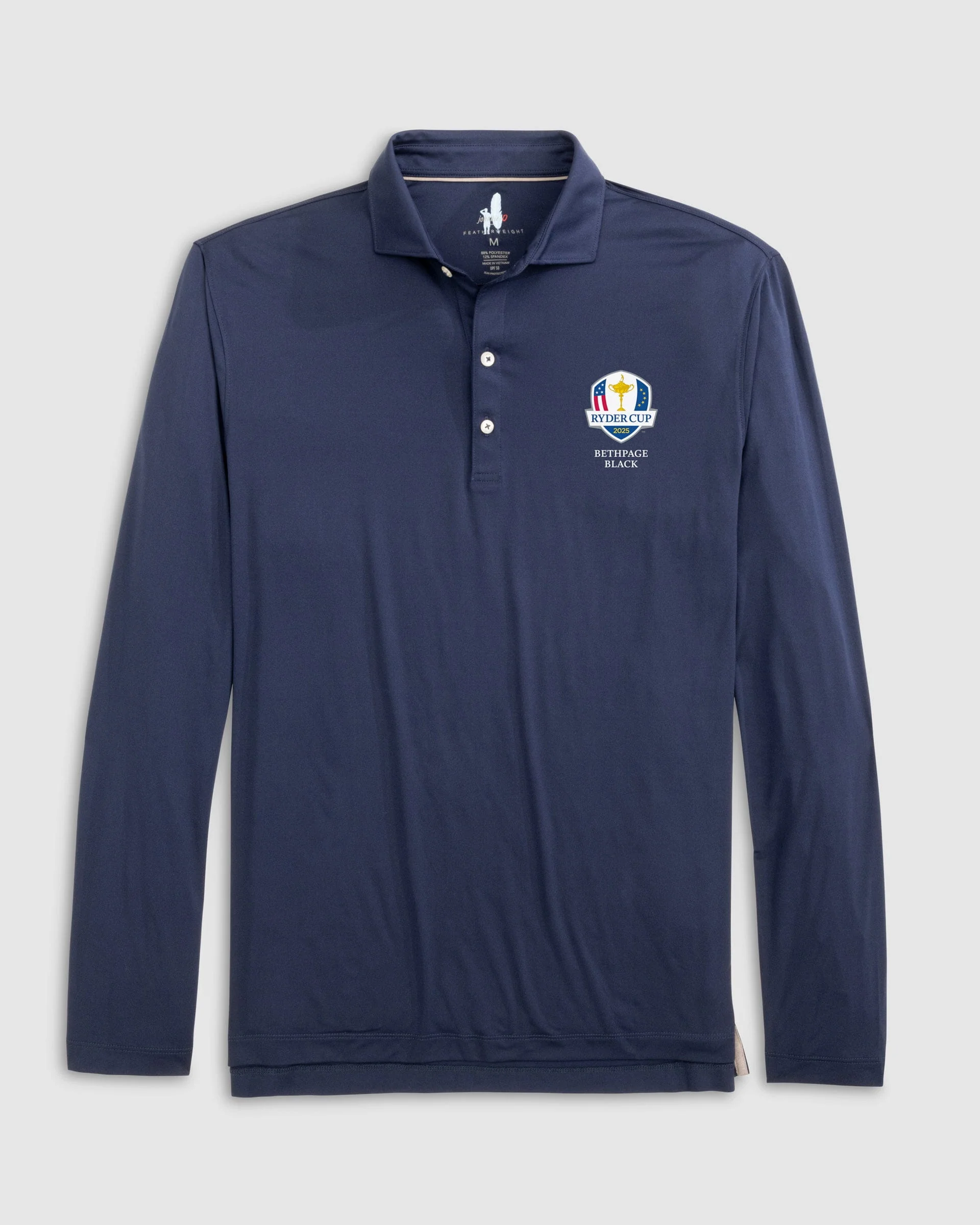 Ryder Cup Swing Long Sleeve Featherweight Performance Polo - Image 2
