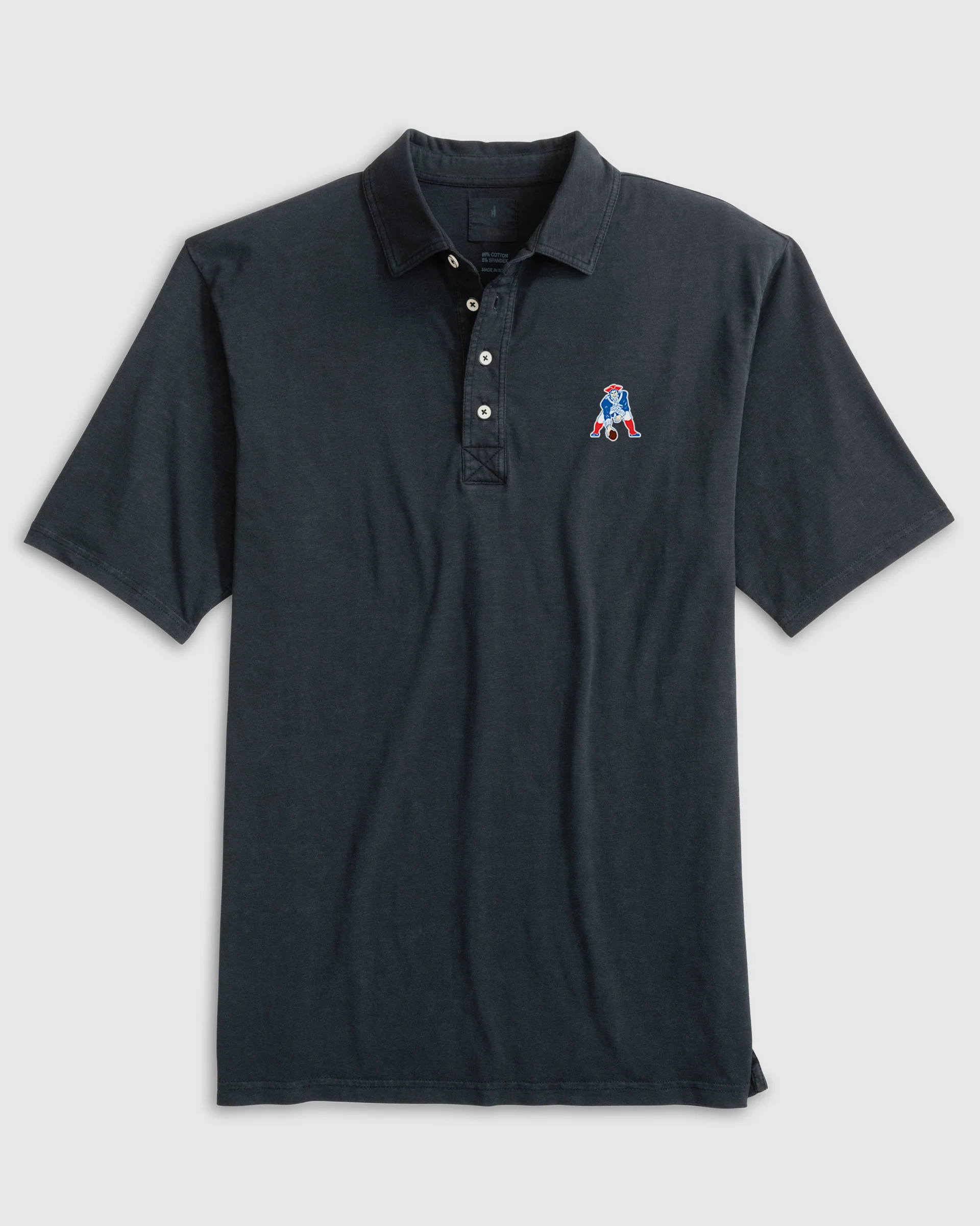 New England Patriots Coastal Wash Original Polo - Classic Logo - Image 2