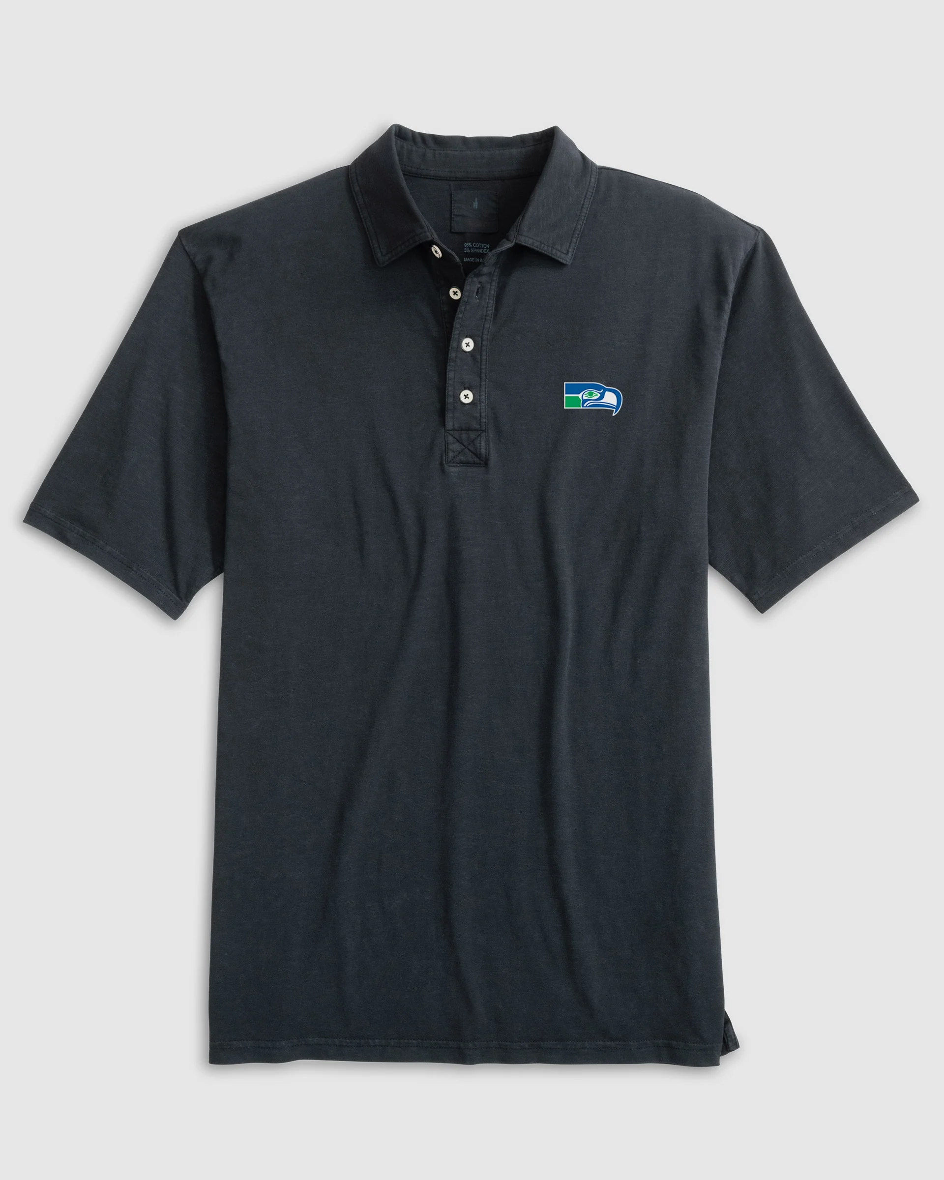 Seattle Seahawks Coastal Wash Original Polo - Classic Logo - Image 2