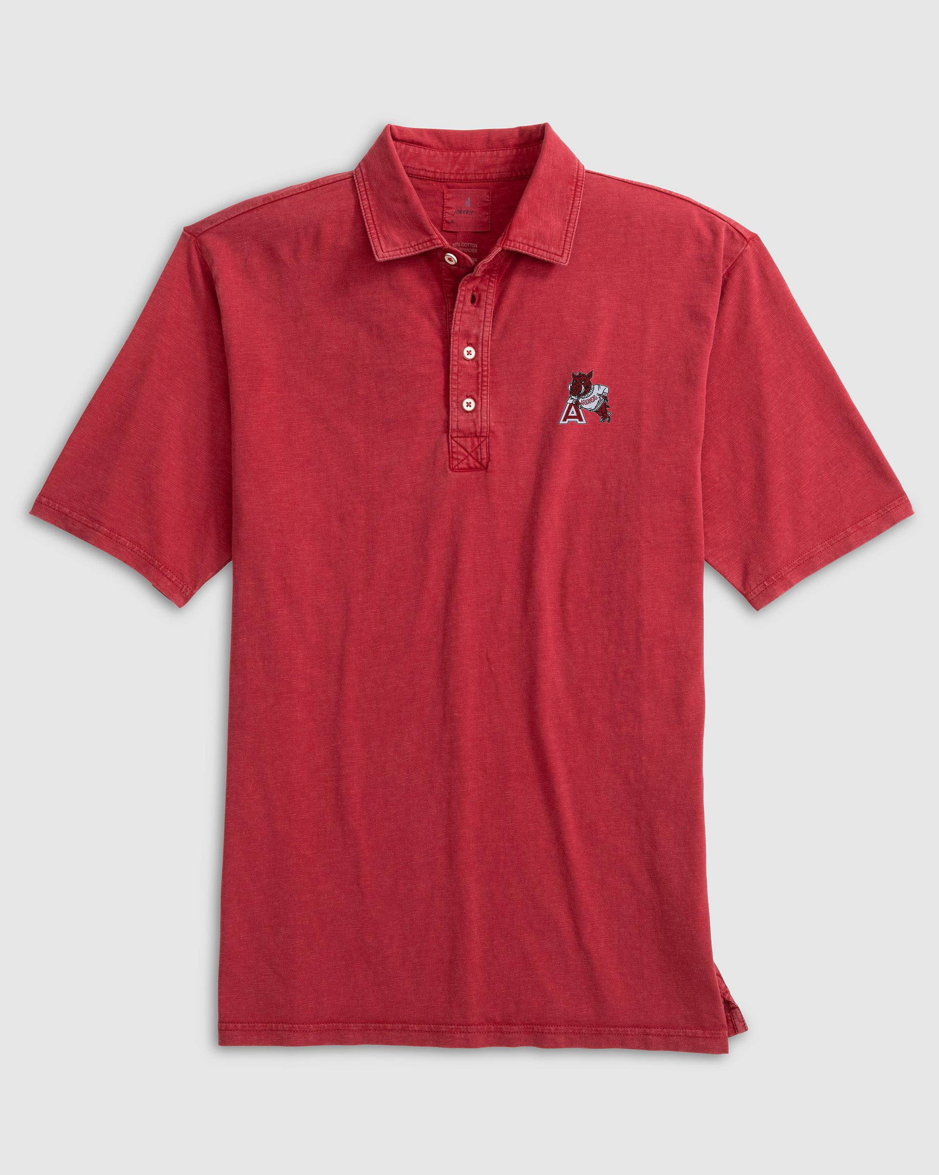 University of Arkansas Coastal Wash Original Polo - Vault Logo - Image 3