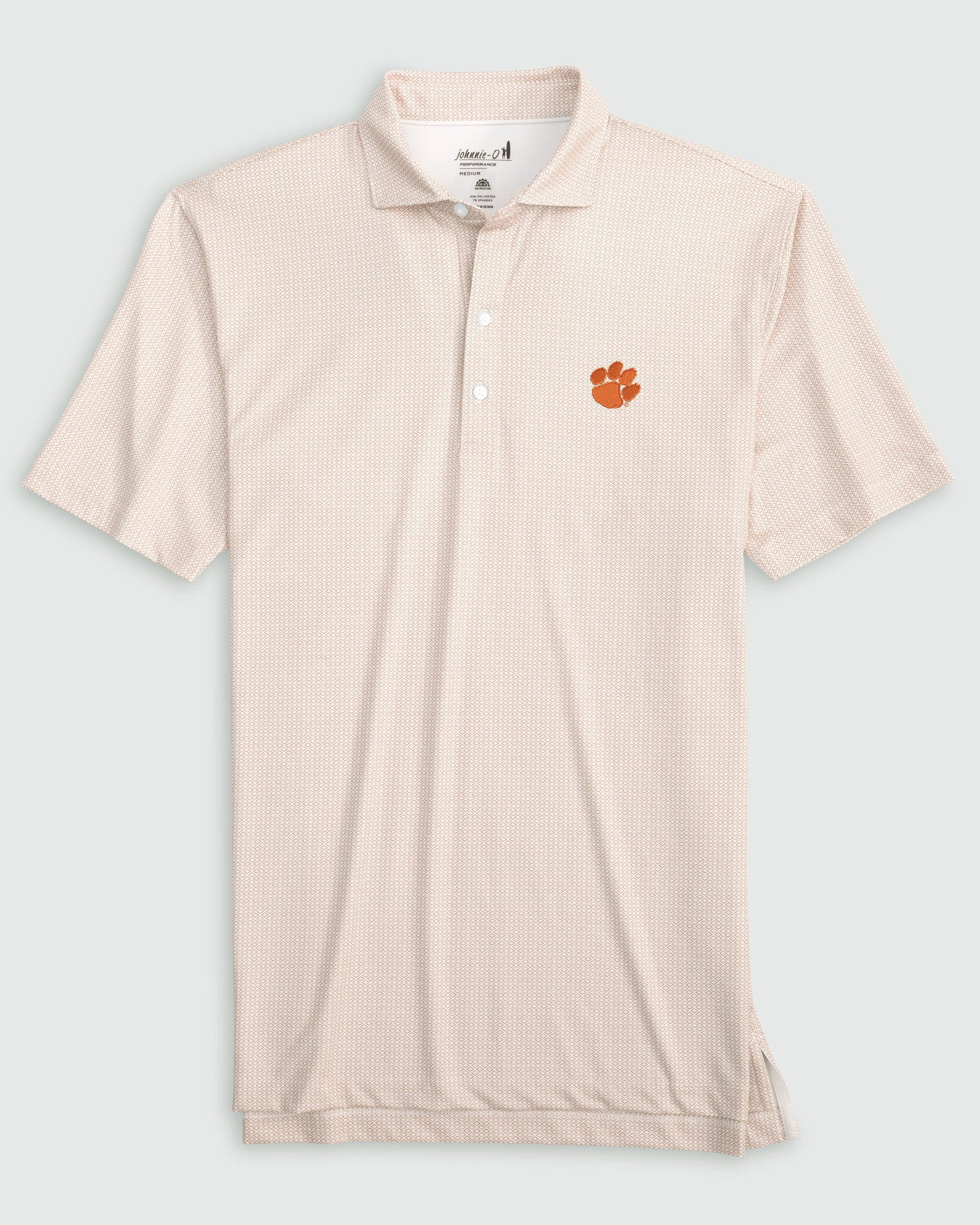 Clemson University Slade Performance Jersey Polo - Image 2