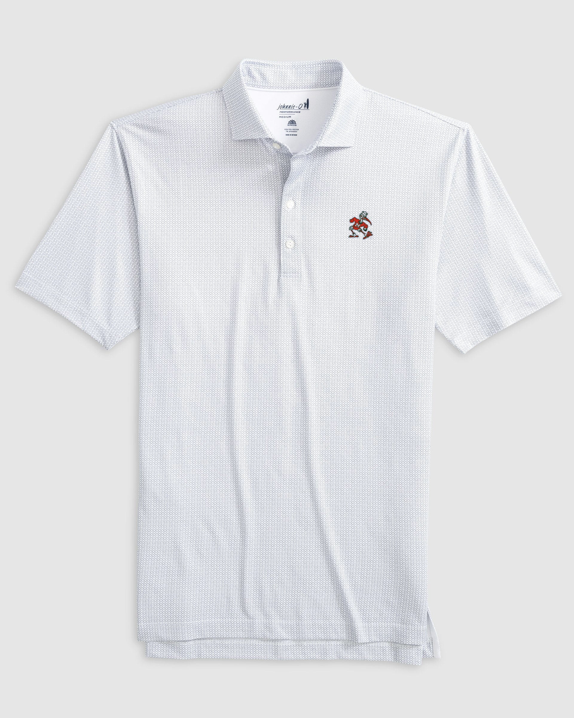 Miami Slade Performance Jersey Polo - Vintage Logo - Image 8