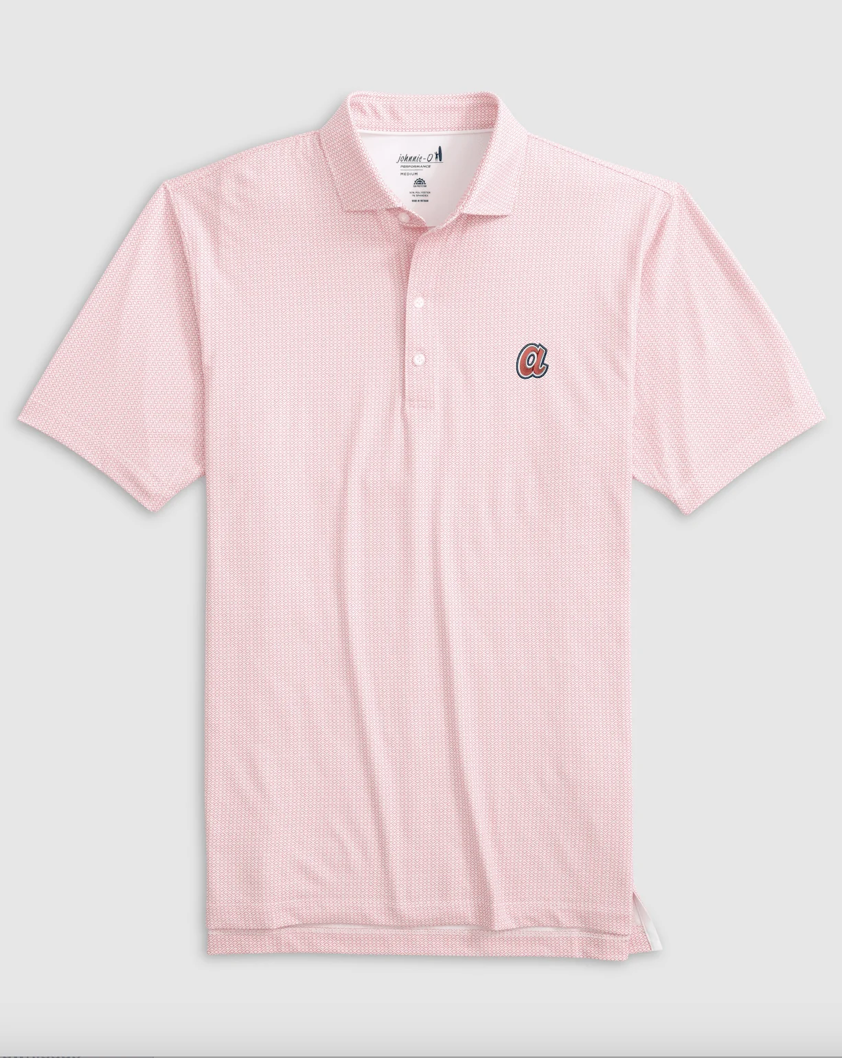 Atlanta Braves Slade Performance Jersey Printed Polo - Cooperstown Logo - Image 6
