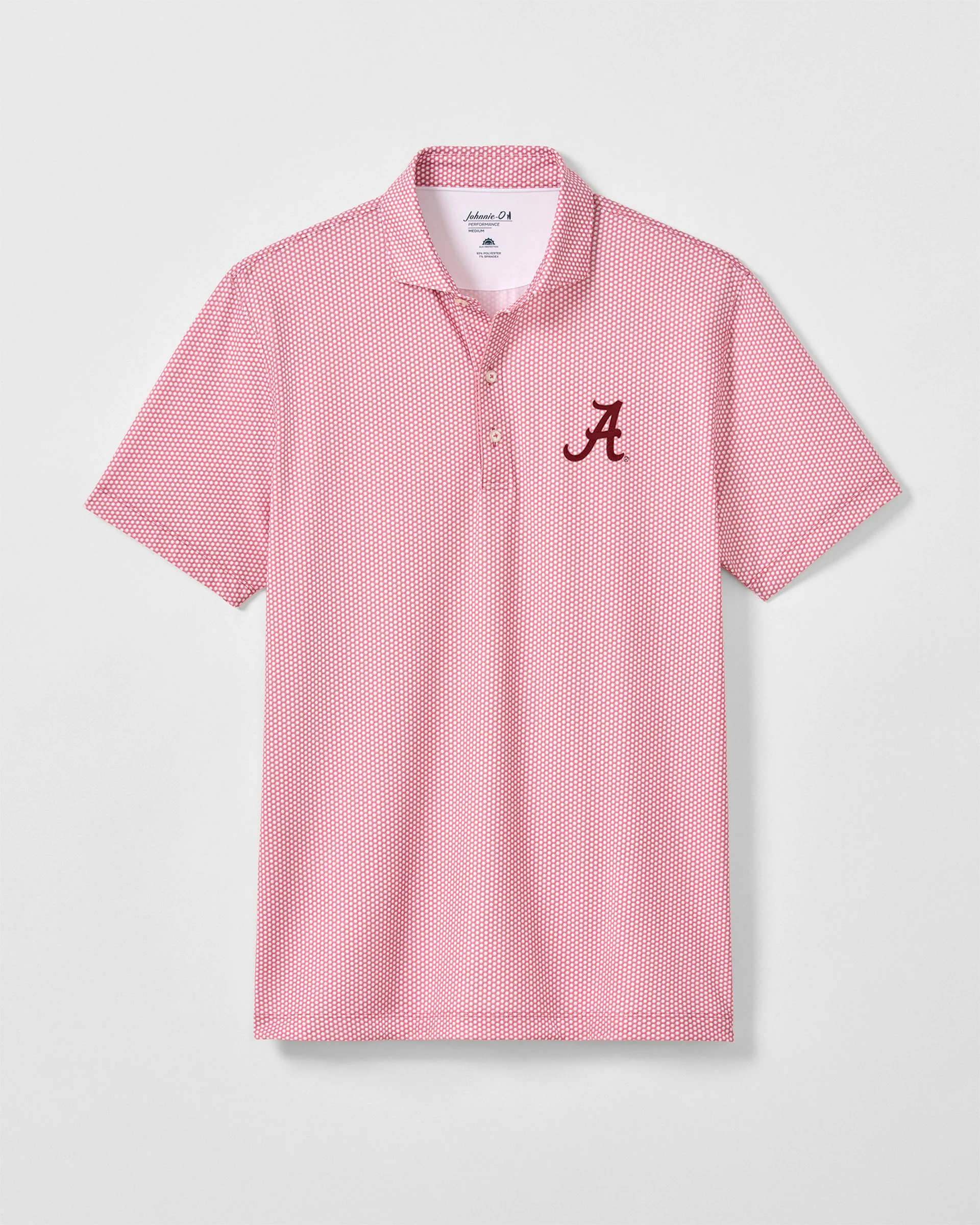 University of Alabama Hex Performance Jersey Polo - Standard Logo